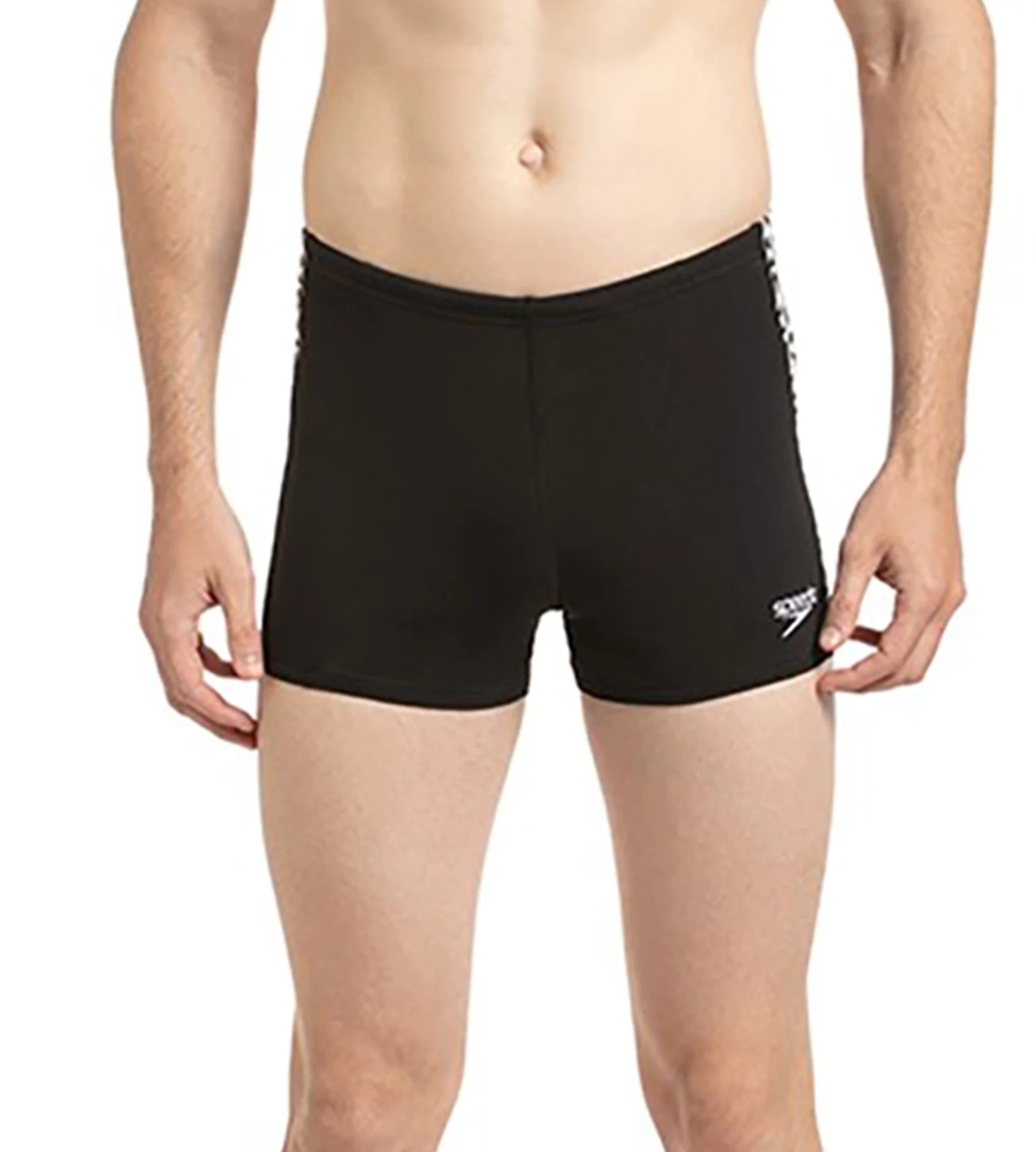 Men's Endurance+  Boomstar Splice Aquashort - Black & White