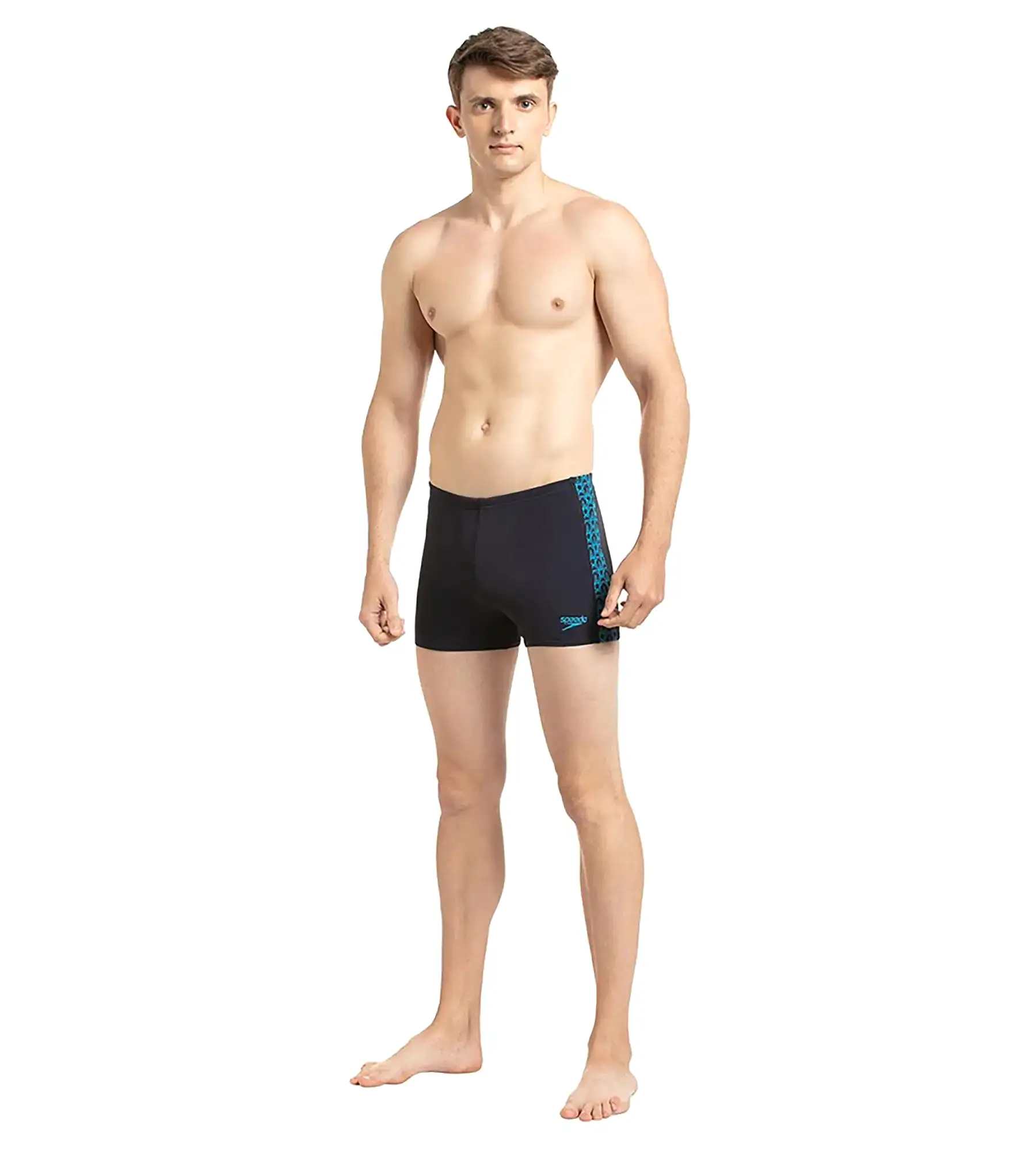 Men's Endurance+  Boomstar Splice Aquashort - True Navy & Pool