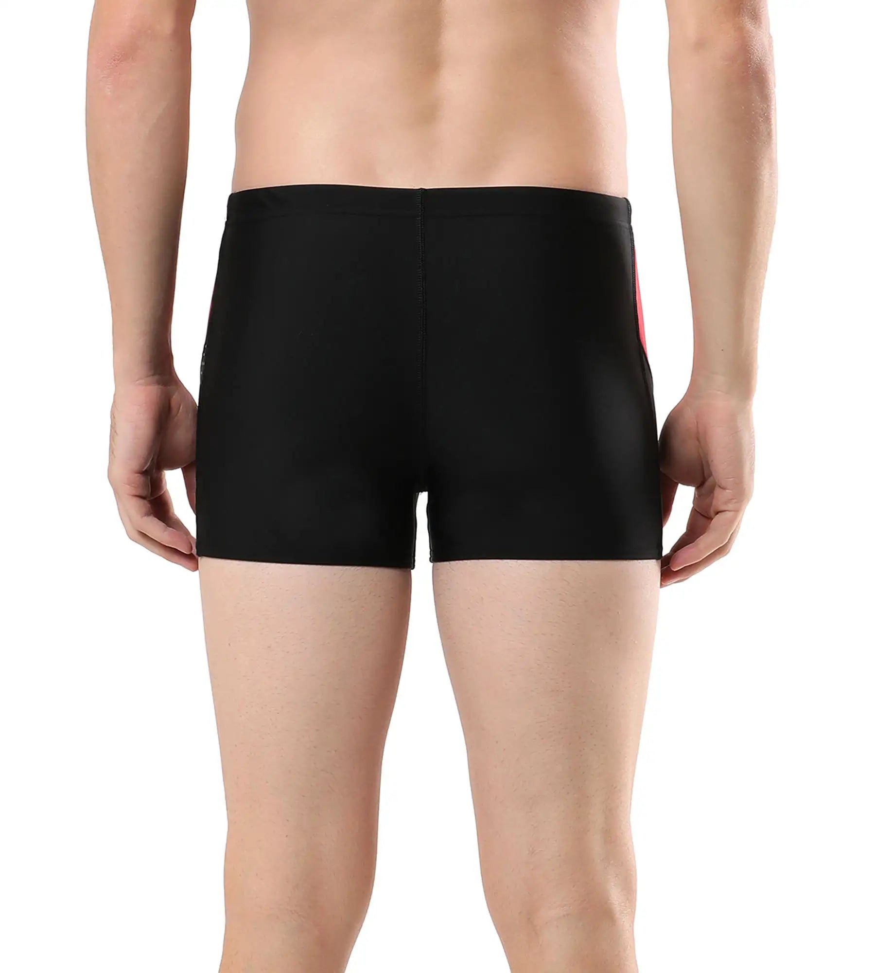 Men's Endurance Dive Aquashort - Black  &  Fed Red