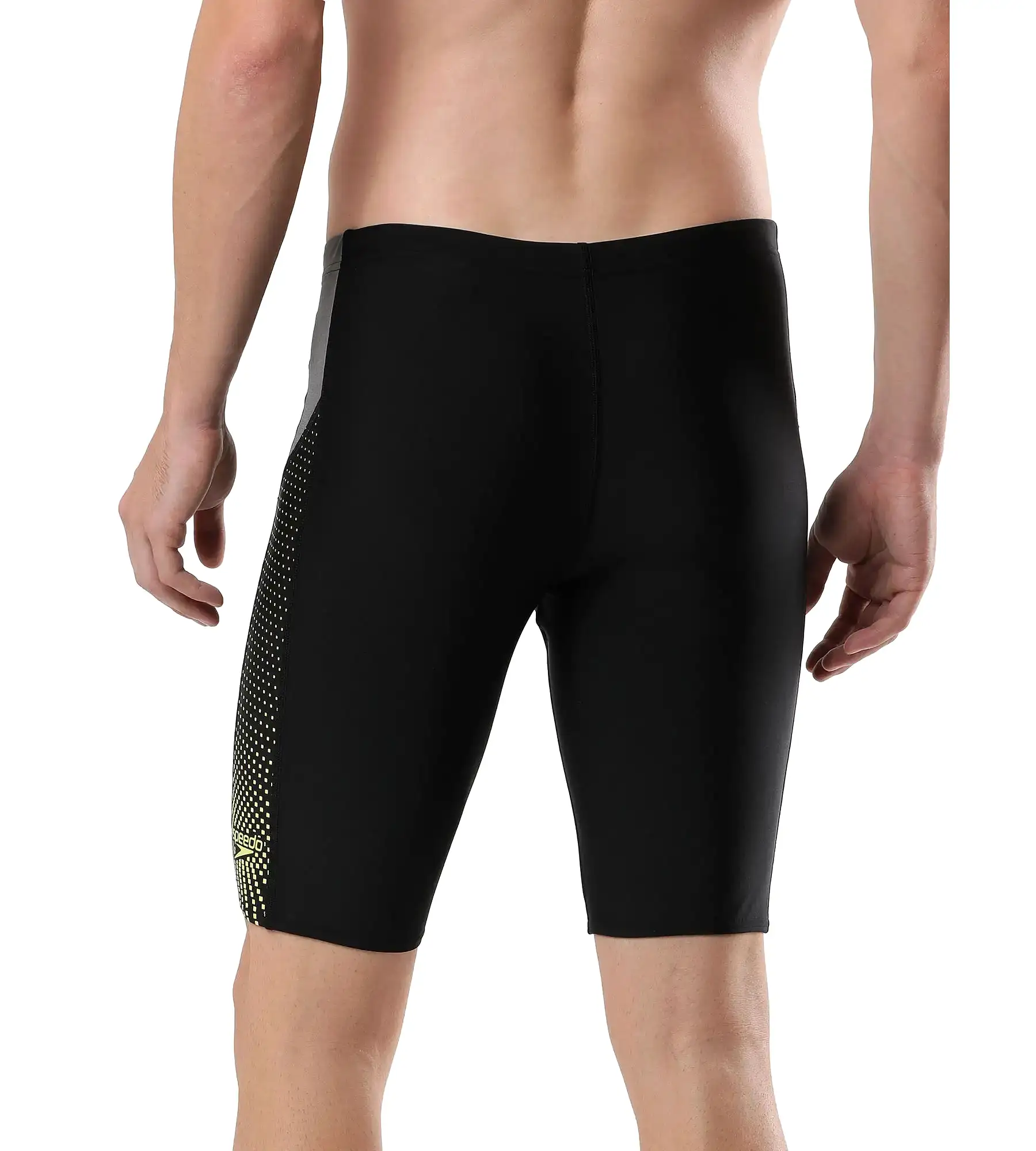 Men's Endurance Dive Jammer - Black & Dove Grey