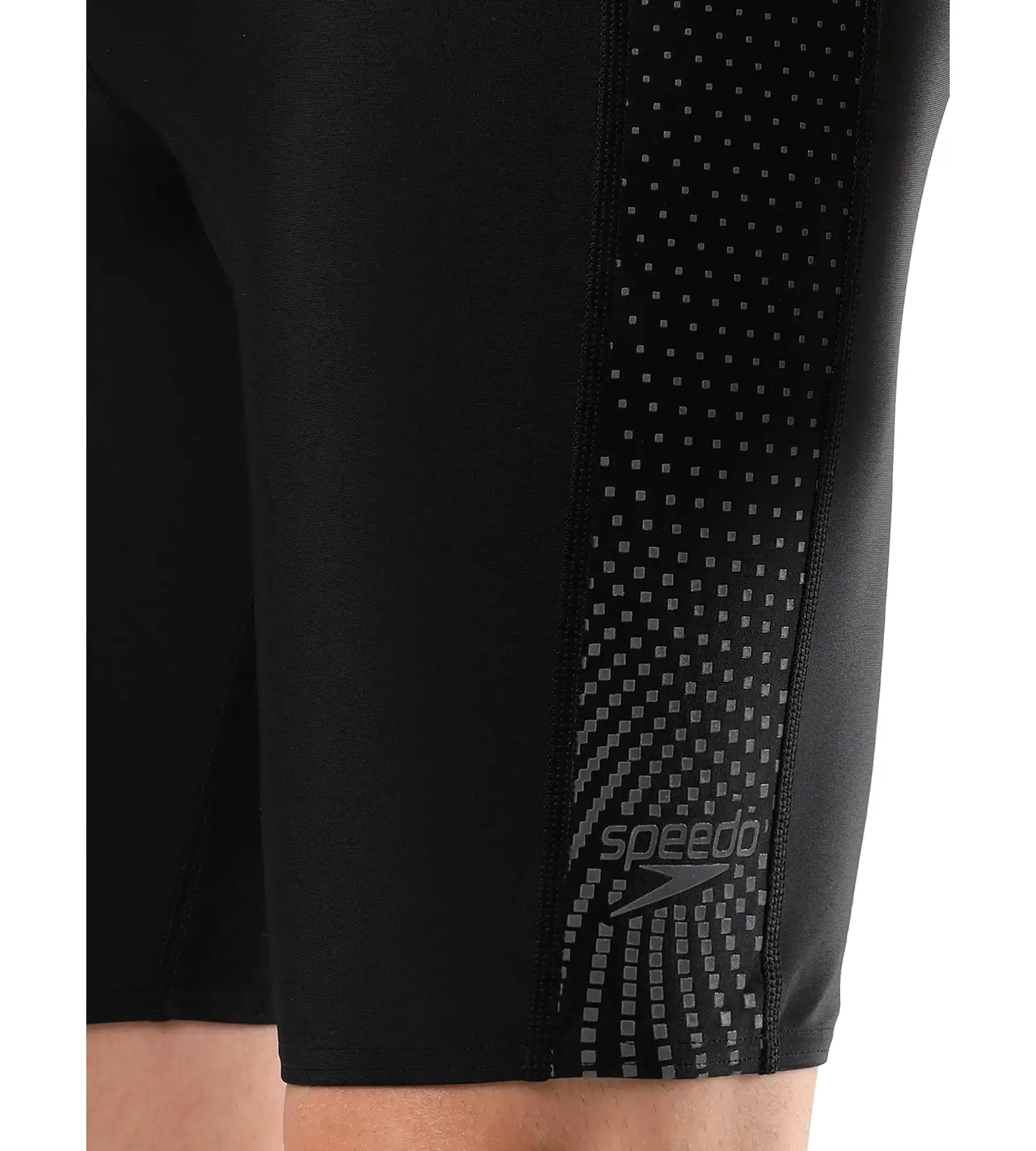 Men's Endurance Dive Jammer - Black & Fed Red