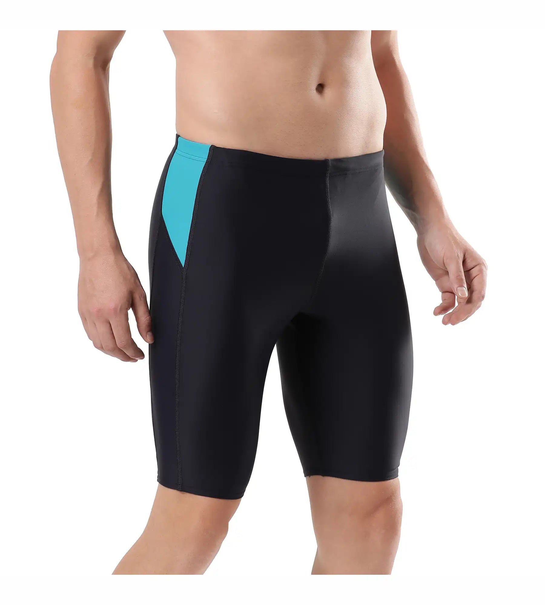 Men's Endurance Dive Jammer - True Navy & Aquarium