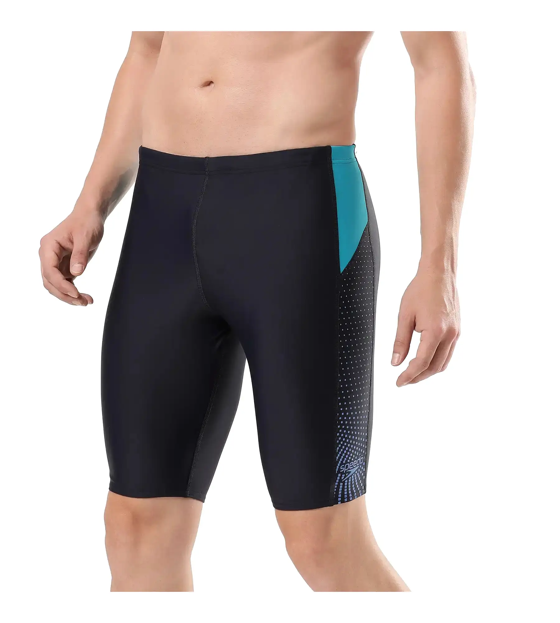 Men's Endurance Dive Jammer - True Navy & Aquarium