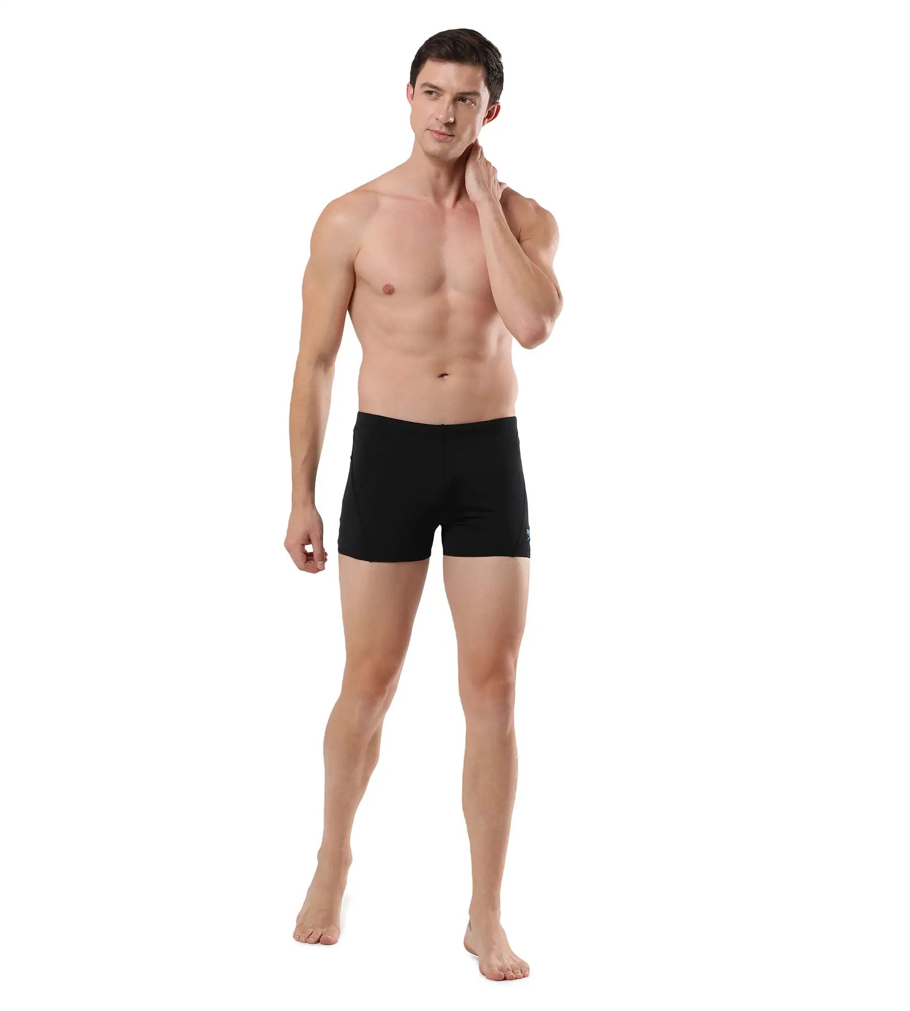 Men's Endurance+  Essential Splice Aquashort - Black  &  Bolt