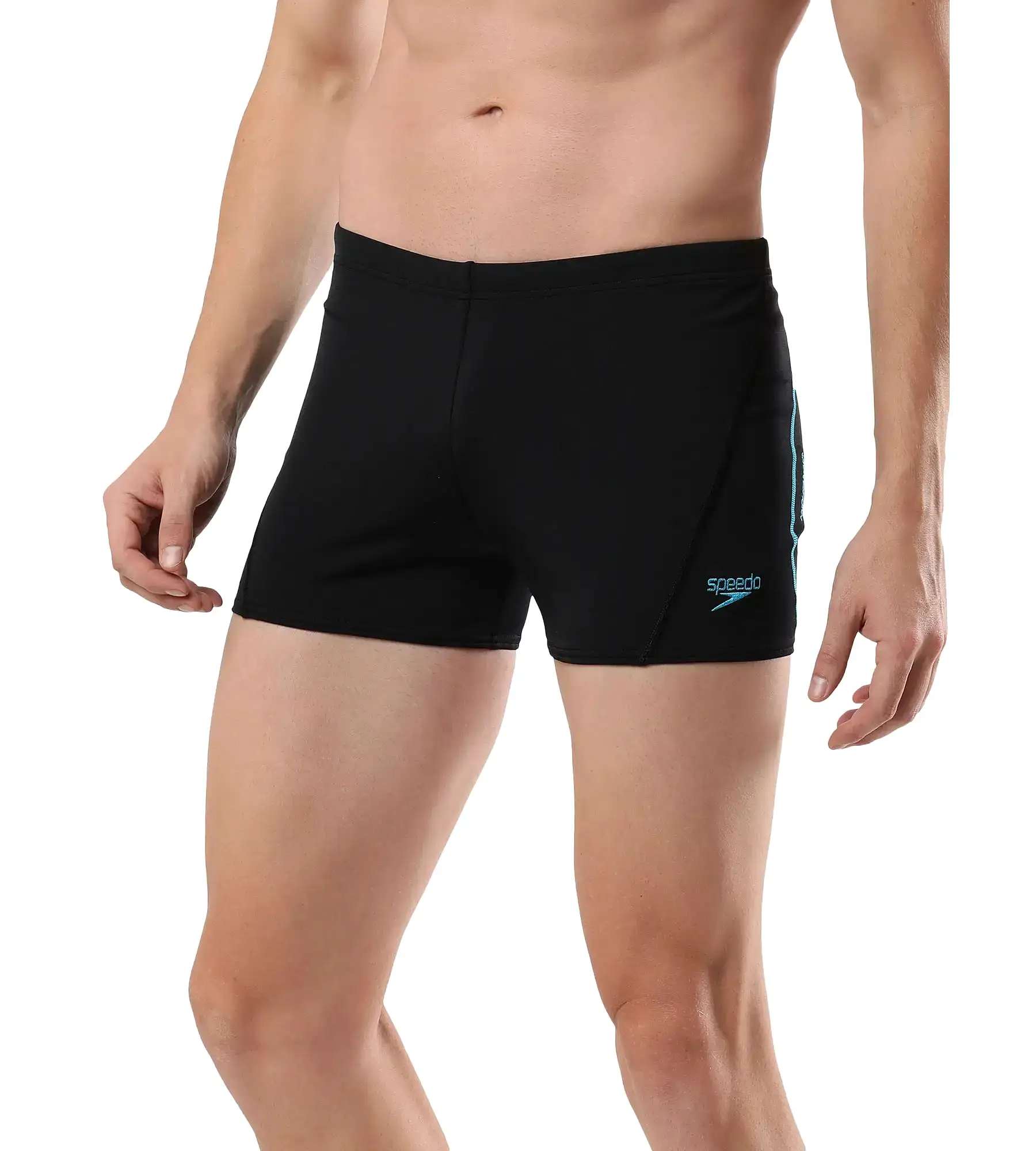 Men's Endurance+  Essential Splice Aquashort - Black  &  Bolt