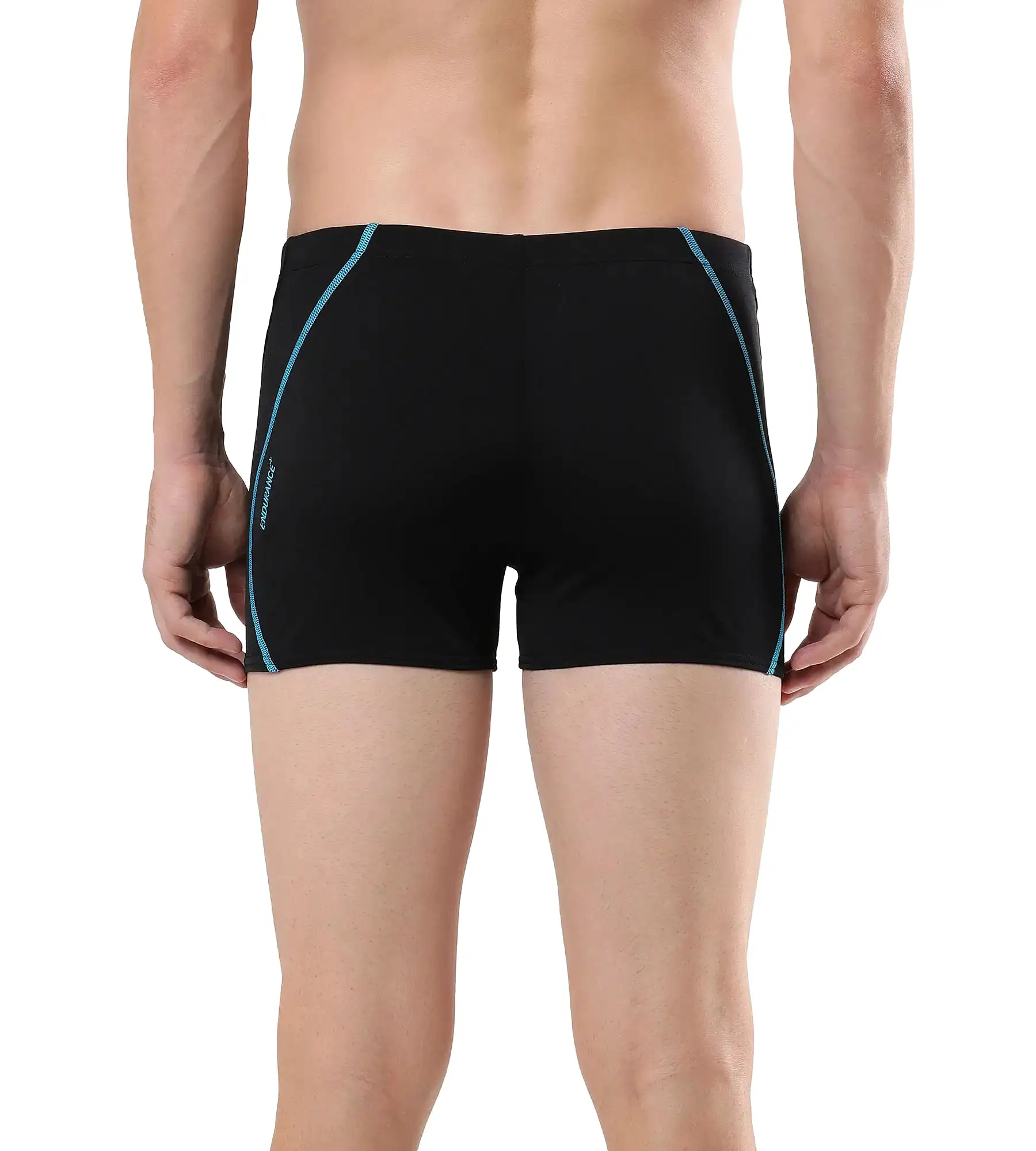 Men's Endurance+  Essential Splice Aquashort - Black  &  Bolt