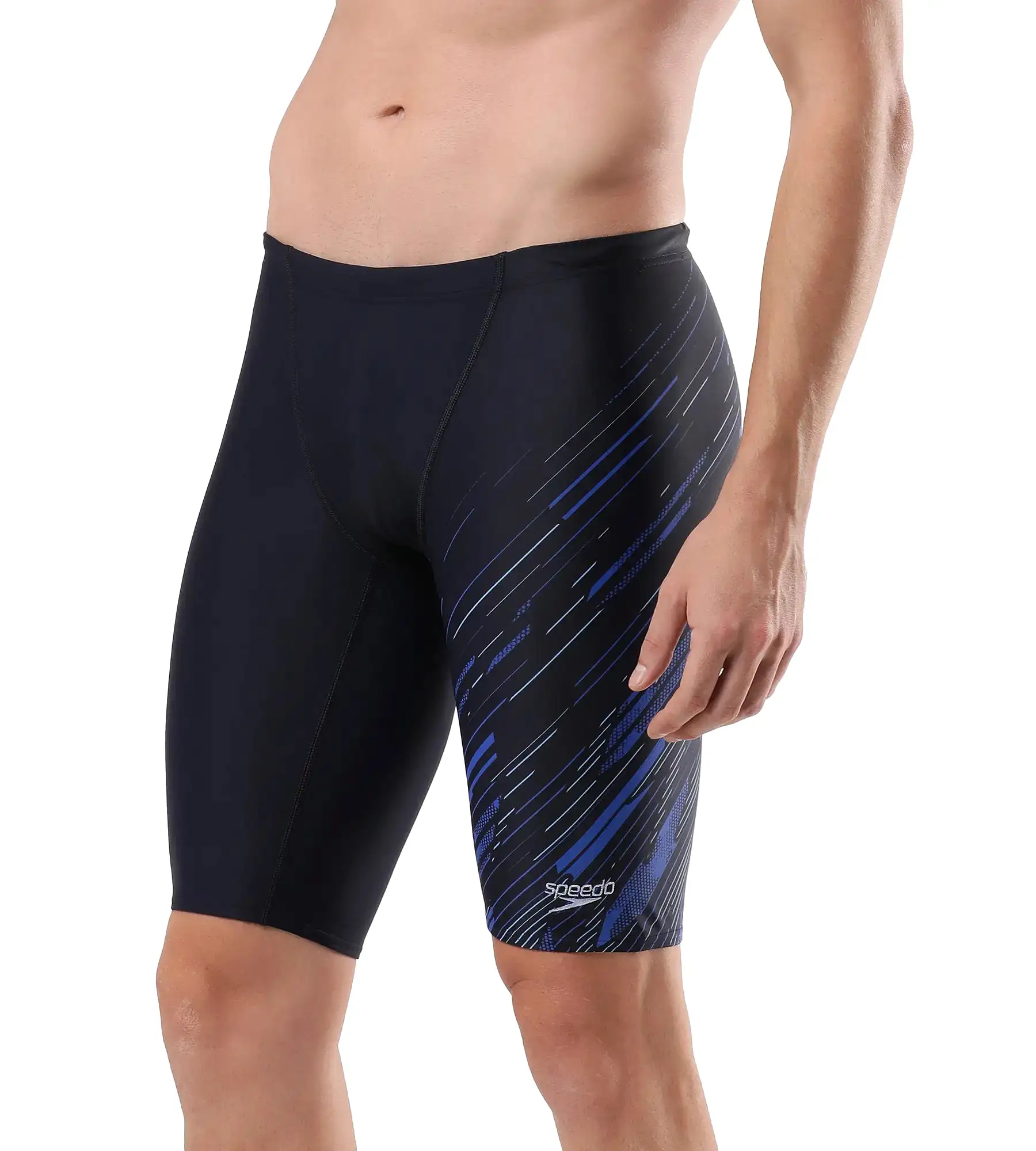 Men's Endurance Hyper Boom V Cut Jammer - Truenavy & Truecobalt