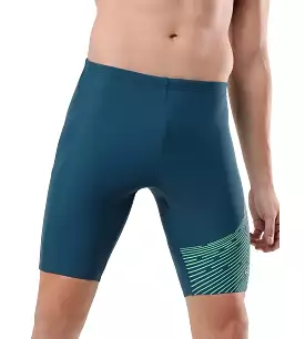 Men's Endurance Medley Logo Jammer - Darkteal & Harlequingreen