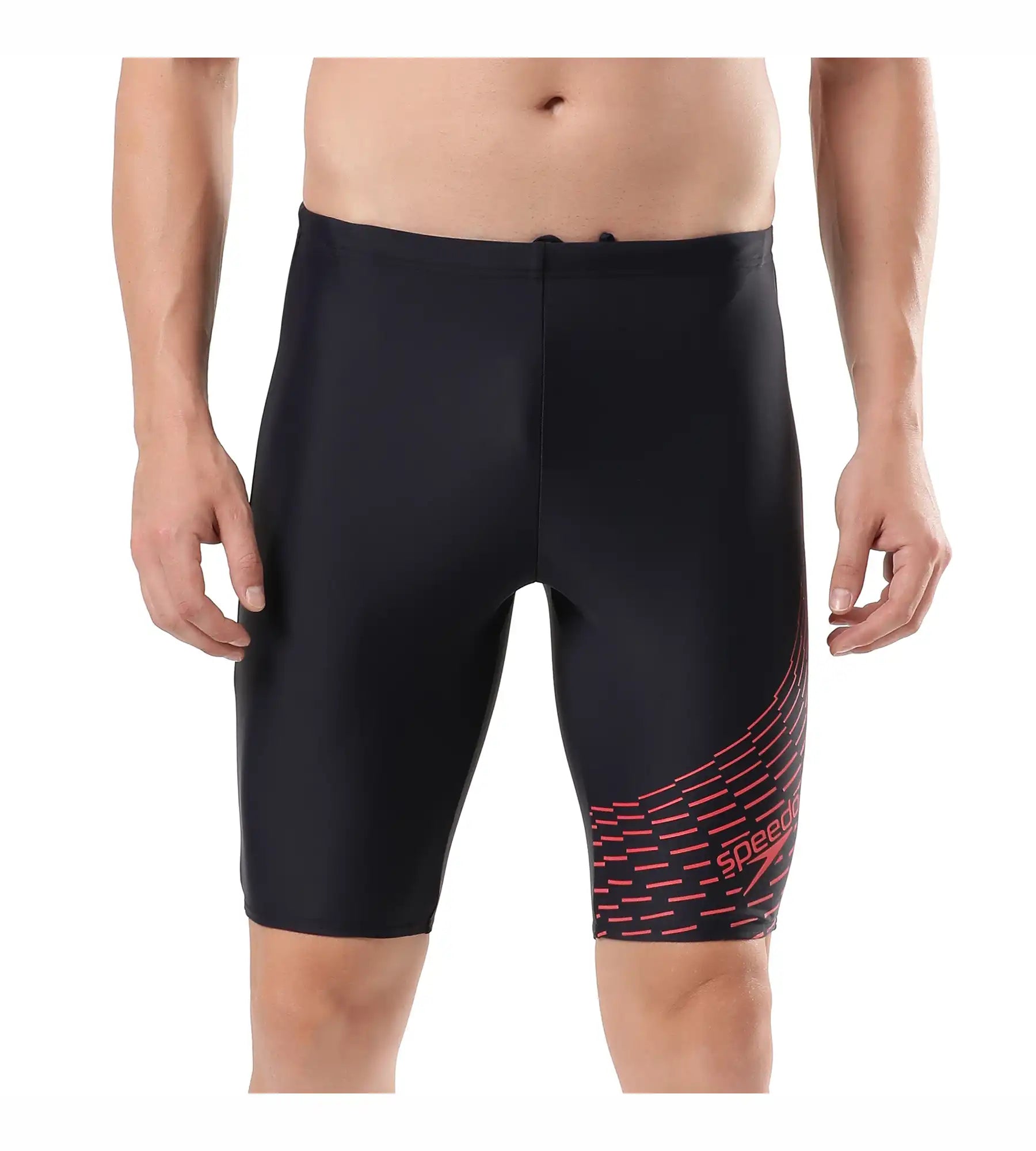 Men's Endurance Medley Logo Jammer - True Navy & Fed Red