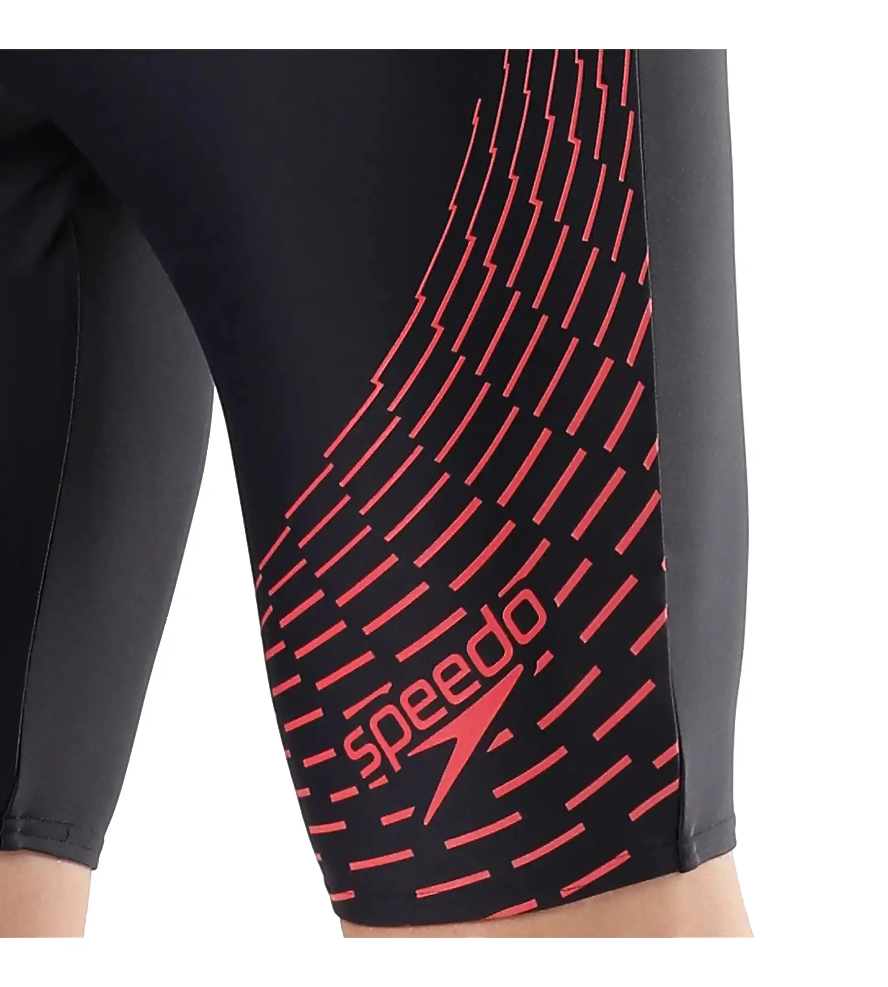 Men's Endurance Medley Logo Jammer - True Navy & Fed Red