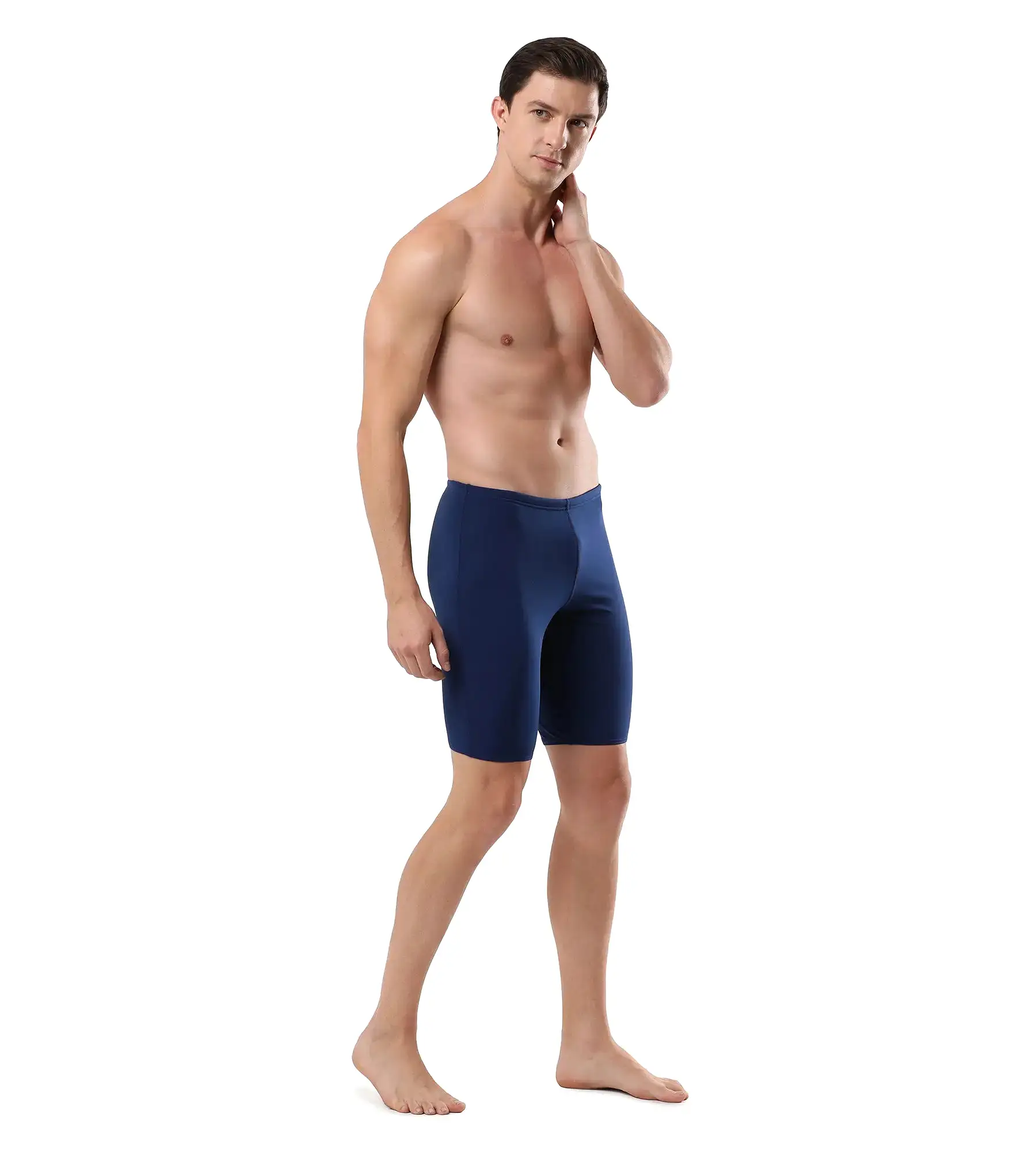 Men's Essential Endurance+ Jammer - Cerulean Blue & White