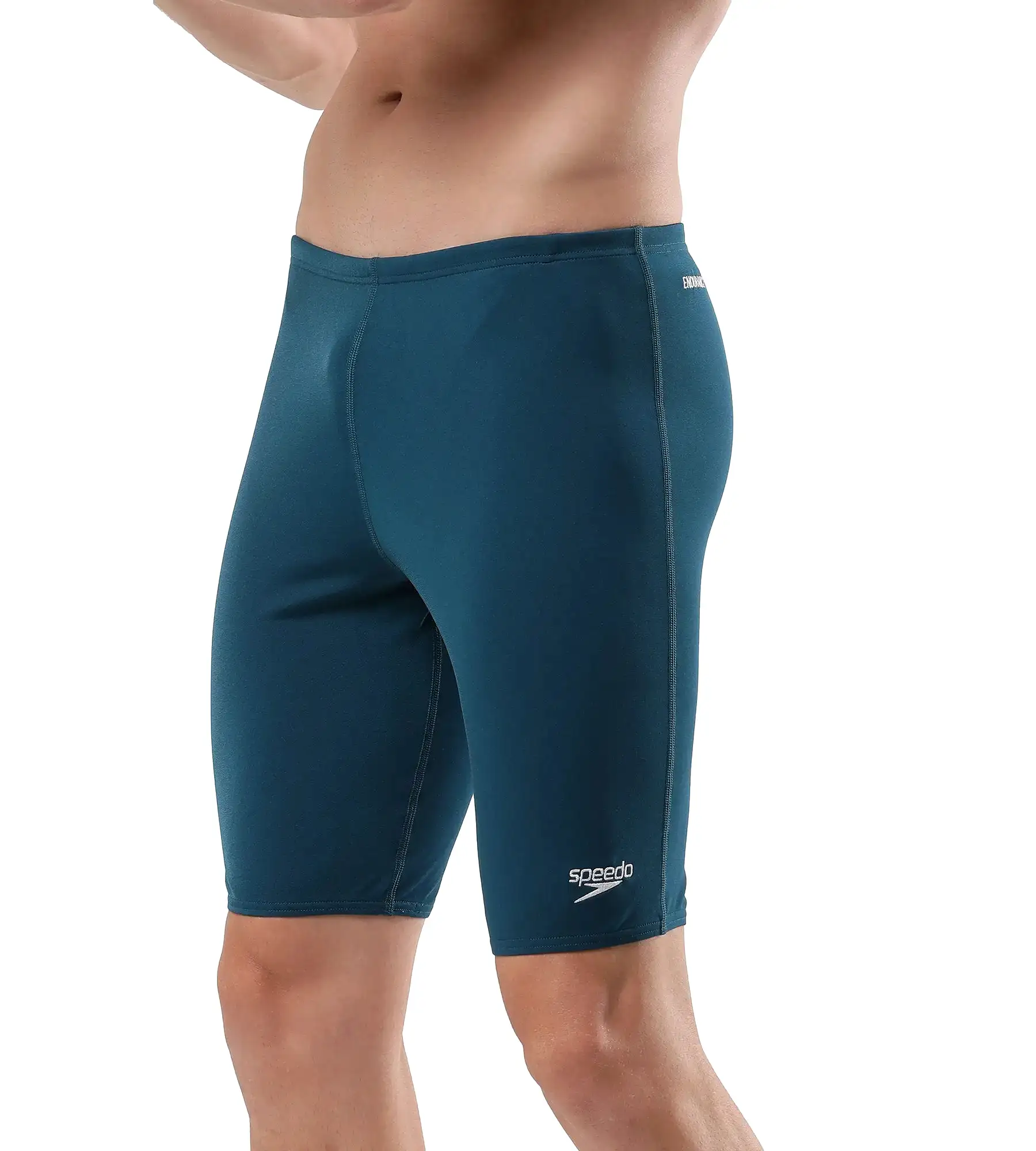 Men's Essential Endurance+ Jammer - Darkteal & White