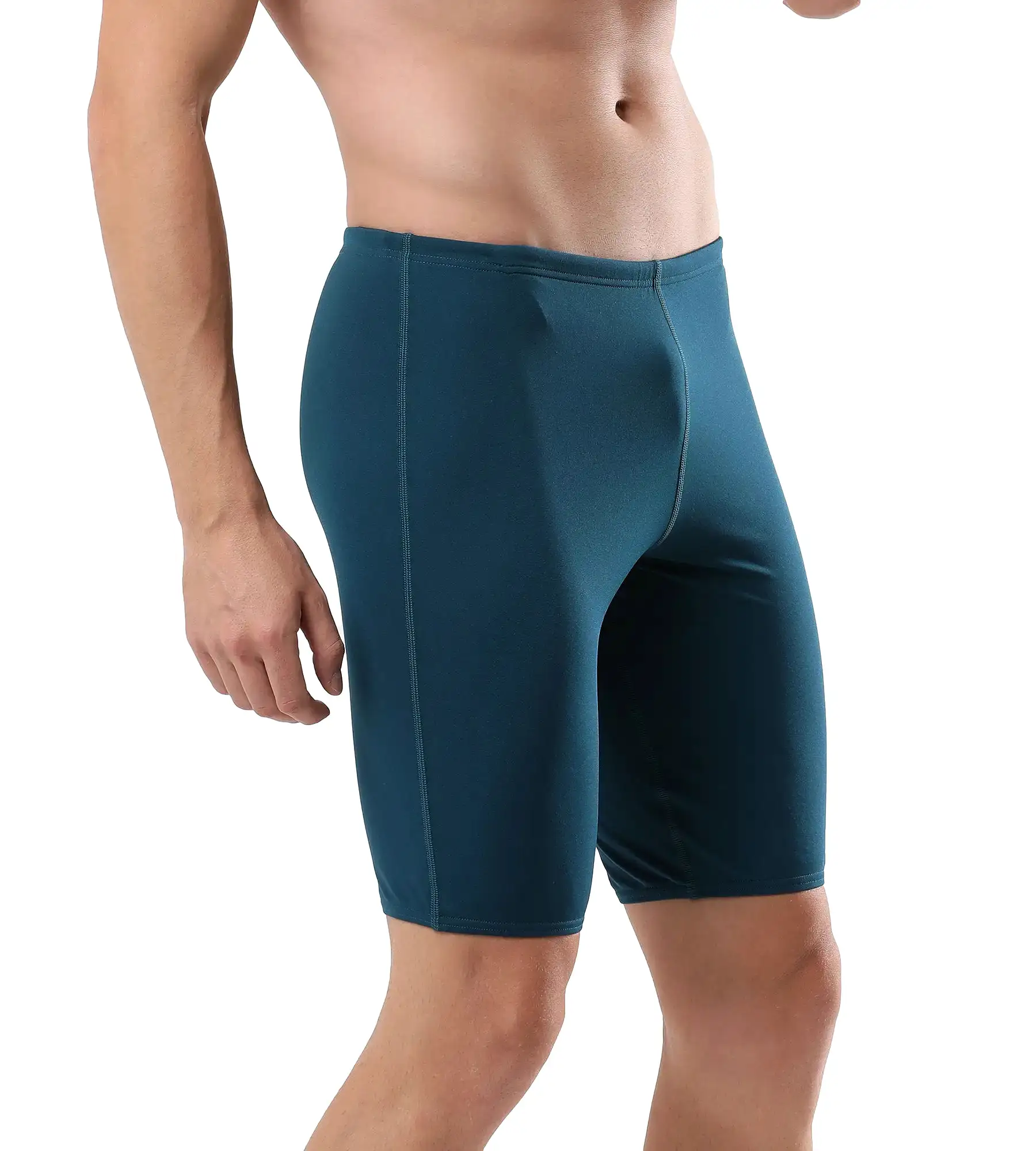 Men's Essential Endurance+ Jammer - Darkteal & White