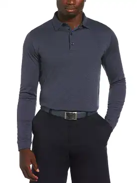 Mens Swing Tech Essential Long Sleeve Polo