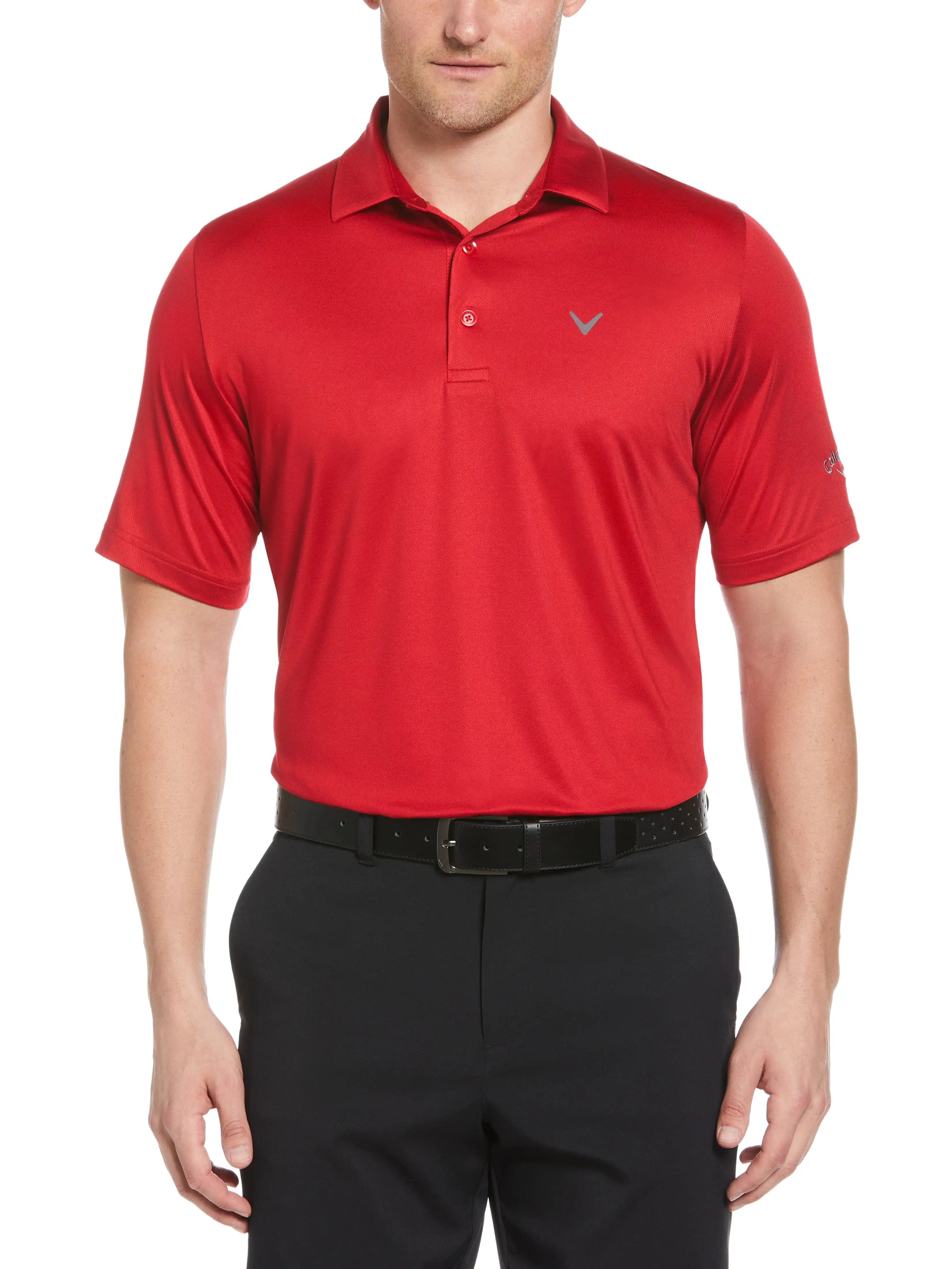 Mens Swing Tech Solid Polo