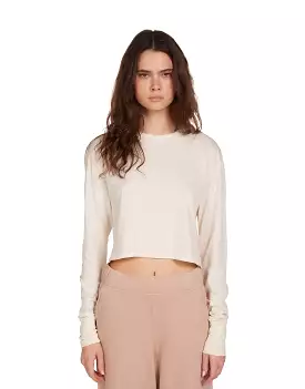 Mert Long Sleeve Crop Tee