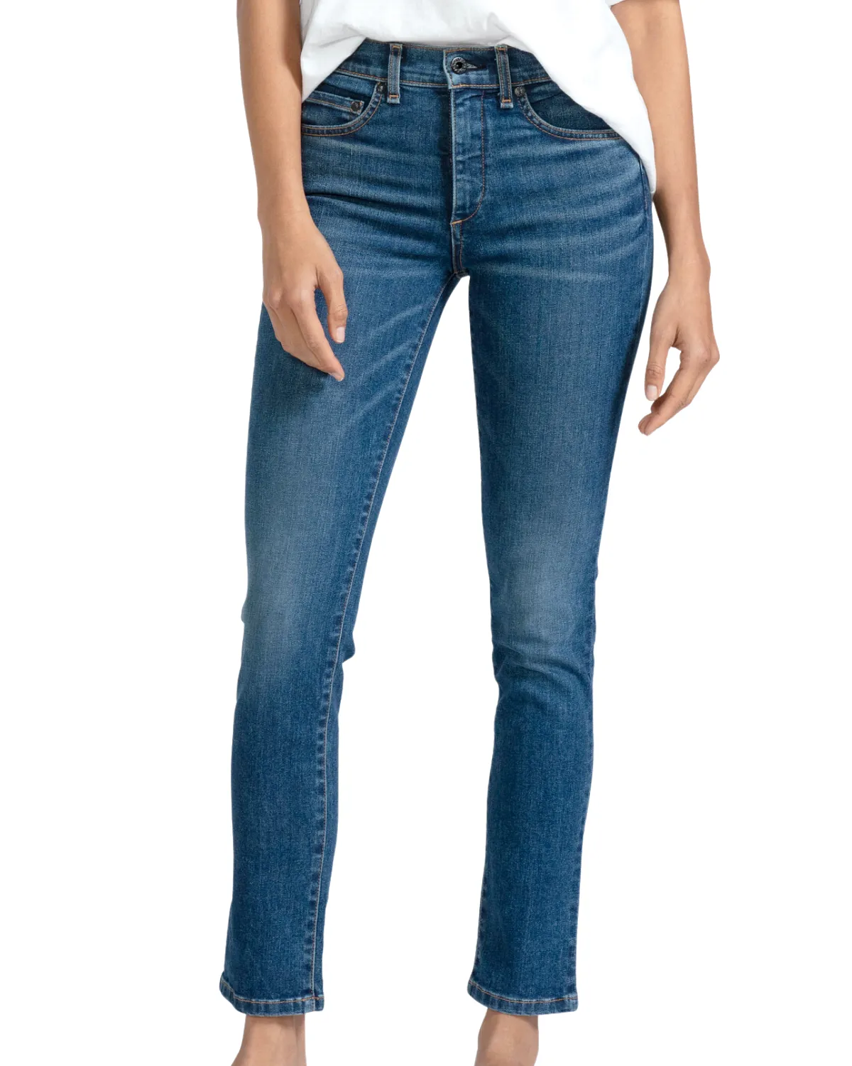 Mid Rise Skinny Denim (Telluride)