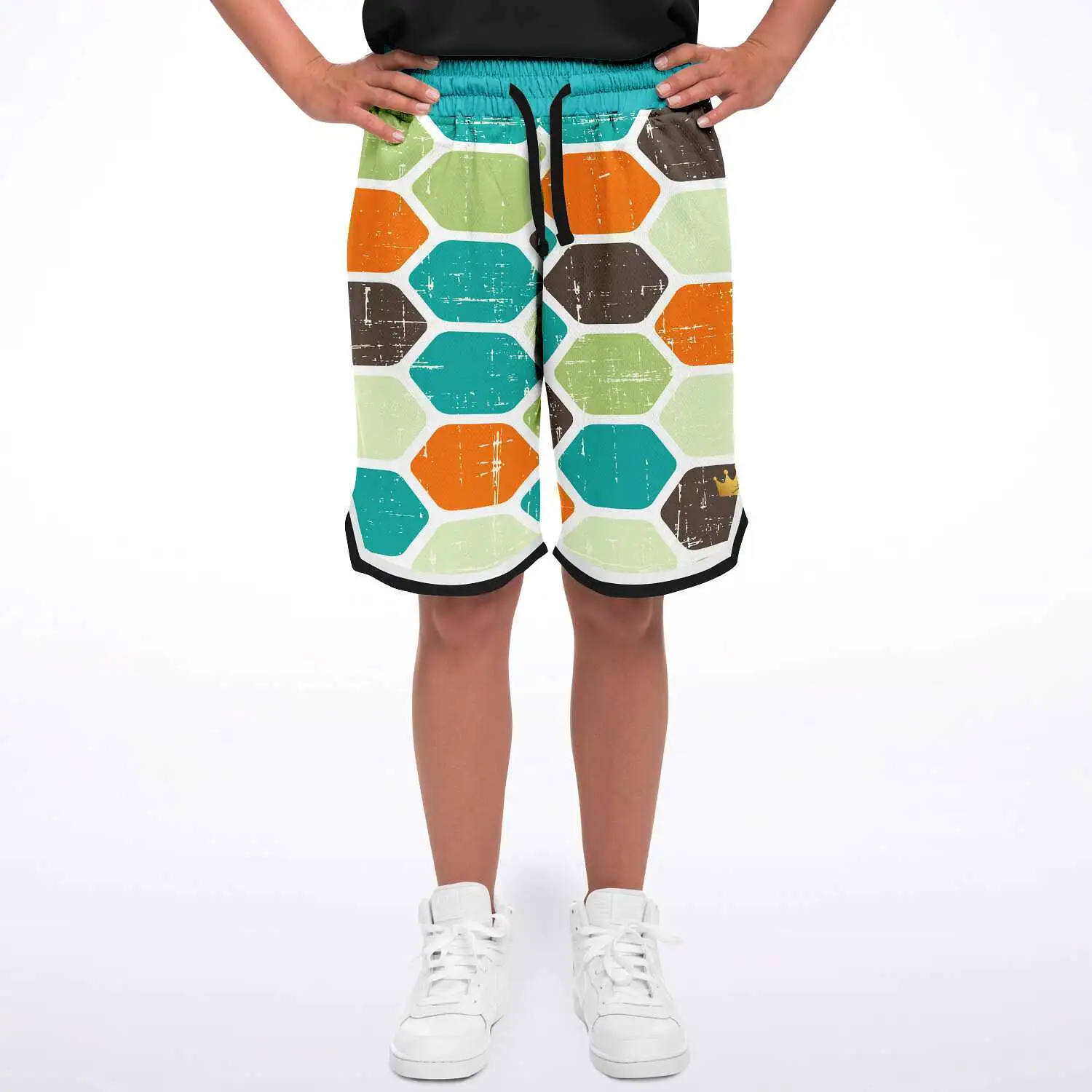 My Geo Life Unisex Basketball Shorts