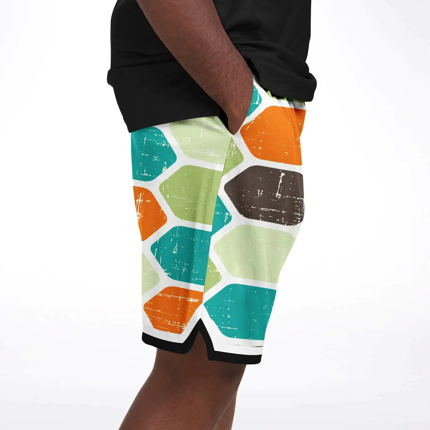 My Geo Life Unisex Basketball Shorts