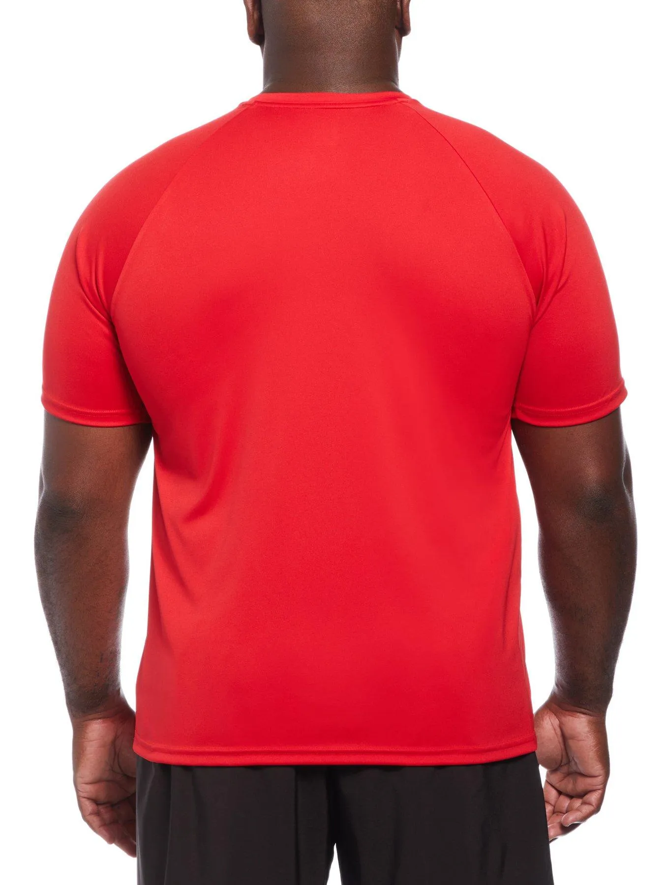 Nike Men's Essential Hydro Short Sleeve Hydroguard Plus-red