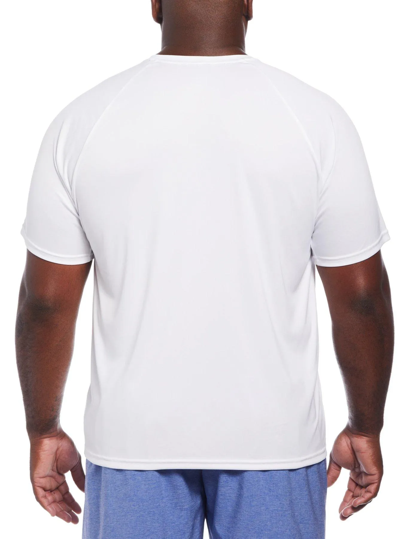 Nike Men's Essential Hydro Short Sleeve Hydroguard Plus-white