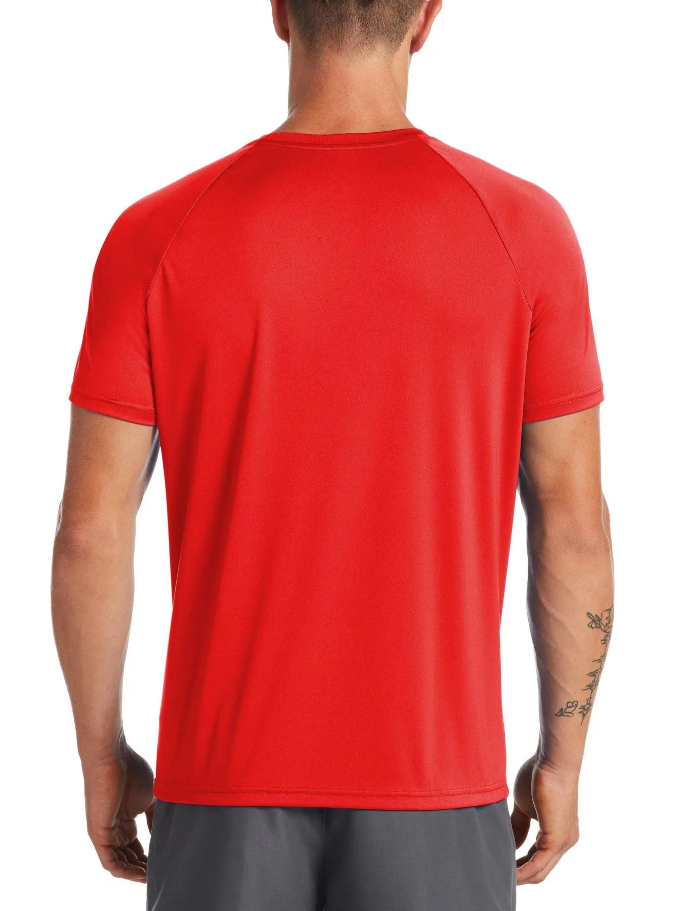 Nike Men's Essential Hydro Short Sleeve Hydroguard-red