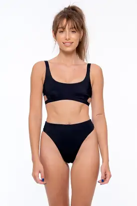 Nona Perkasa Orchid Bottoms - Black