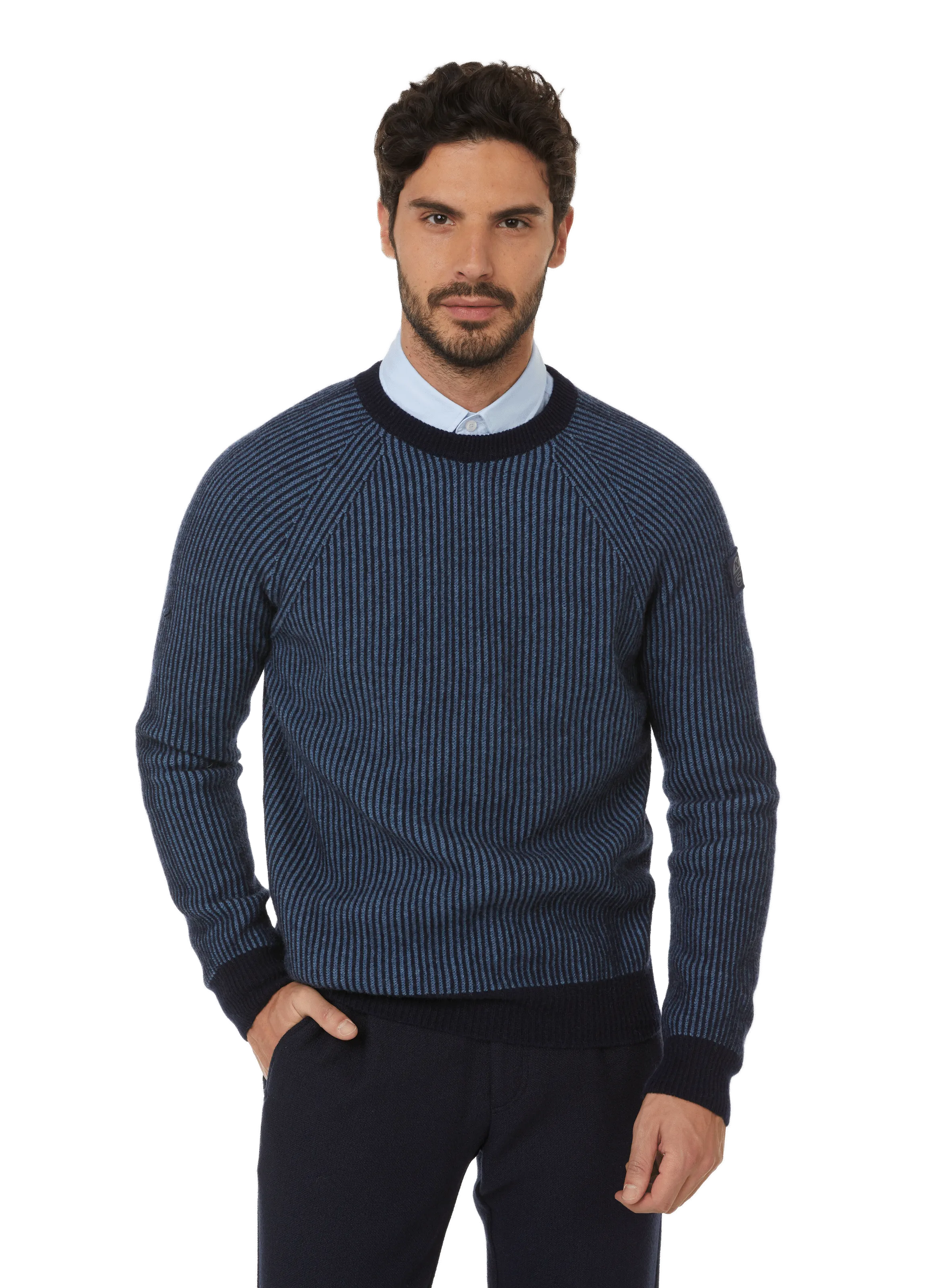 NORTH SAILS  Striped wool-blend jumper