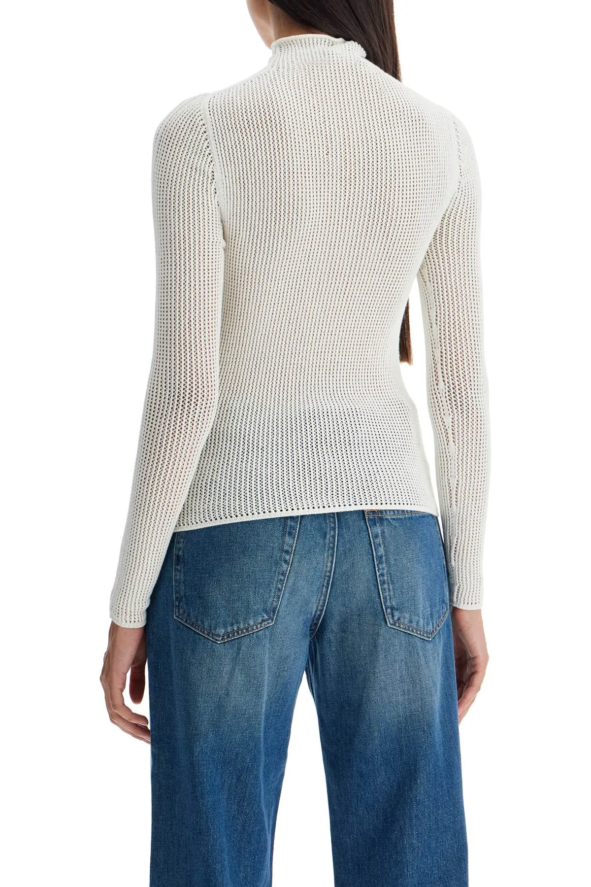 off net high neck top