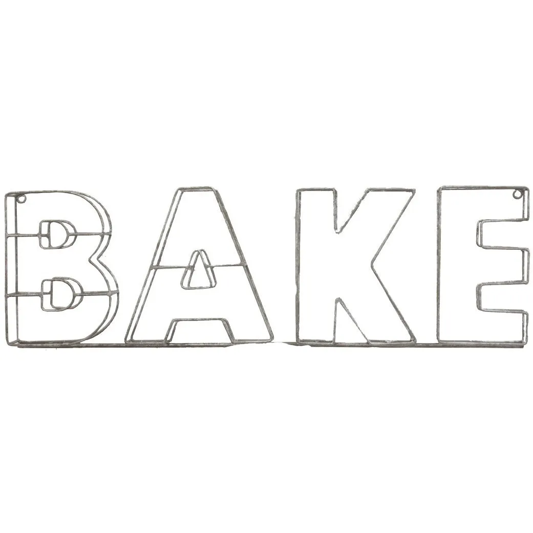 Parisian Wire Bake Sign