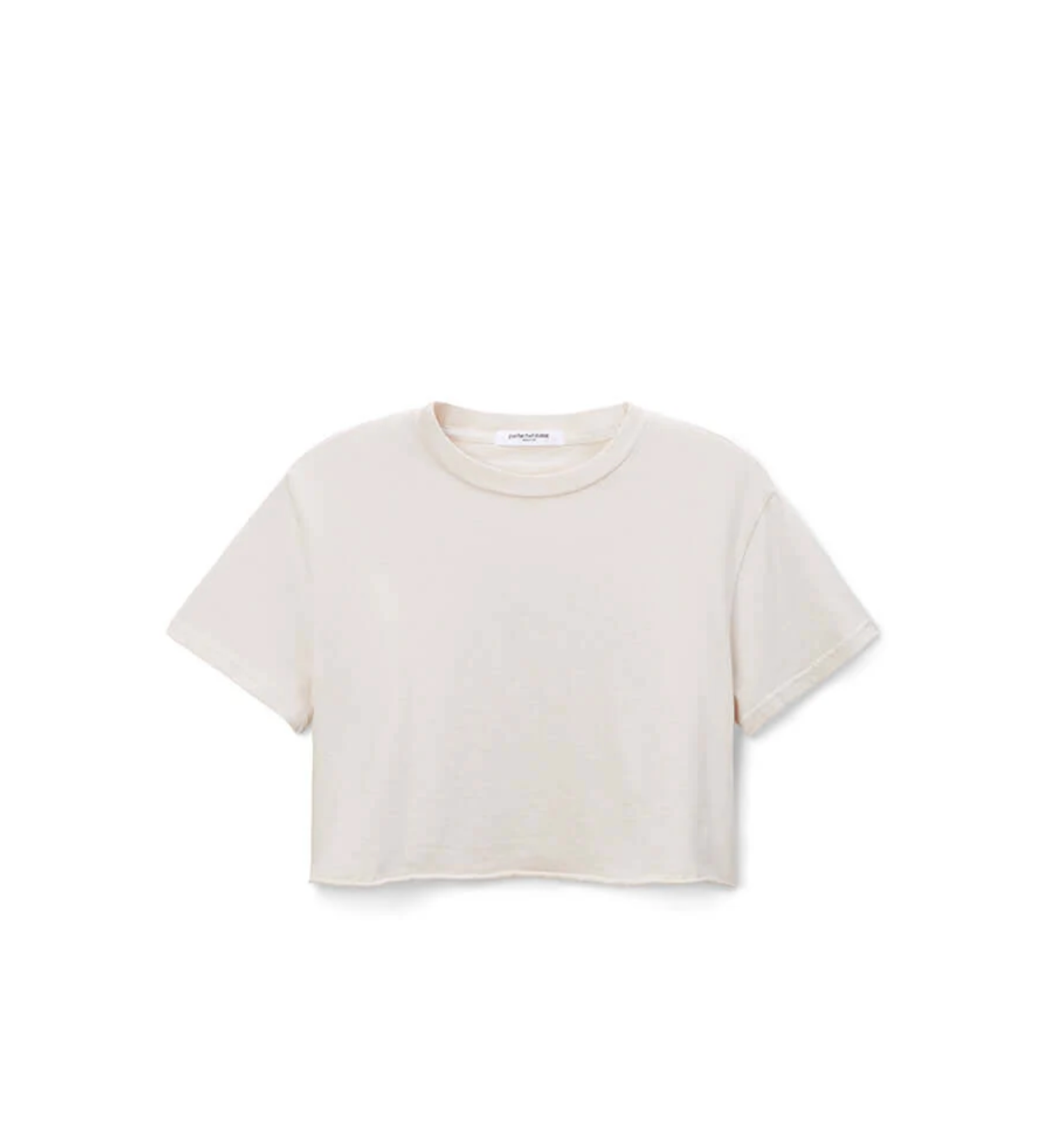 PerfectWhiteTee Courtney Crop Tee