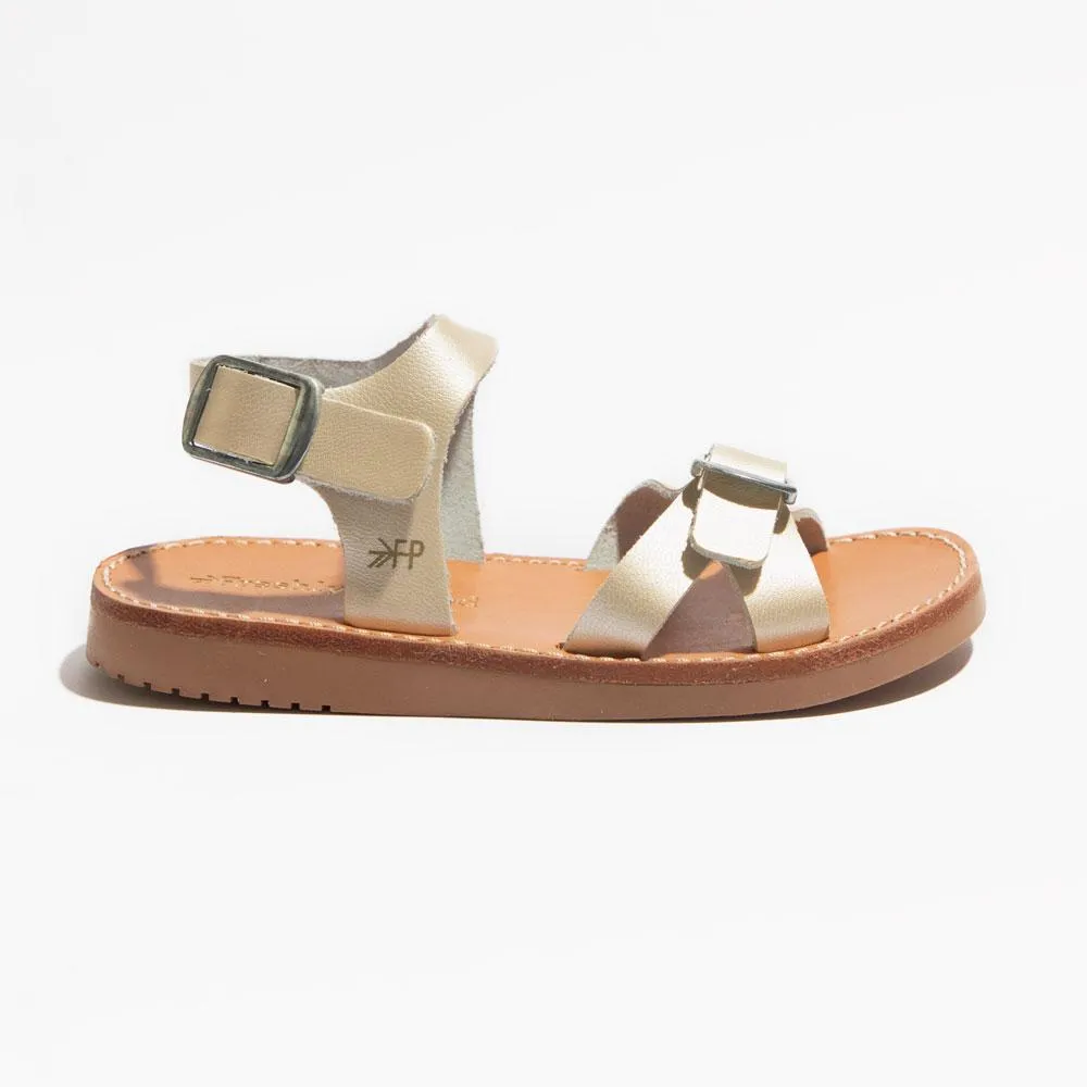 Platinum Carmel Sandal