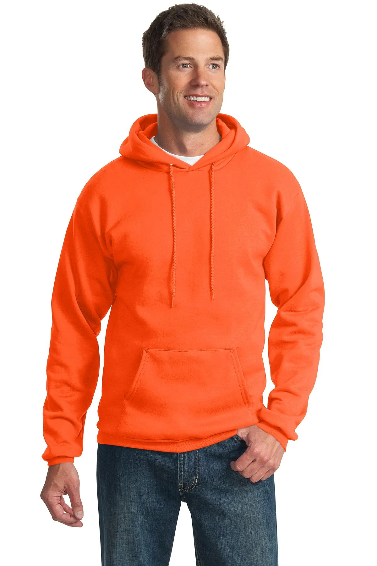 Port & Company -  Men's Essential Fleece Pullover Hooded Sweatshirt PC90H 2of2