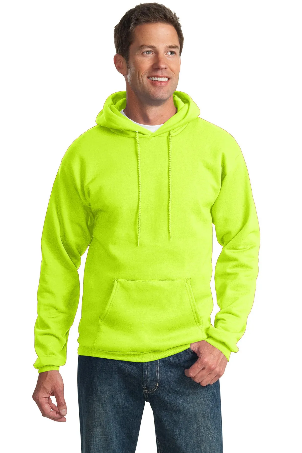 Port & Company -  Men's Essential Fleece Pullover Hooded Sweatshirt PC90H 2of2