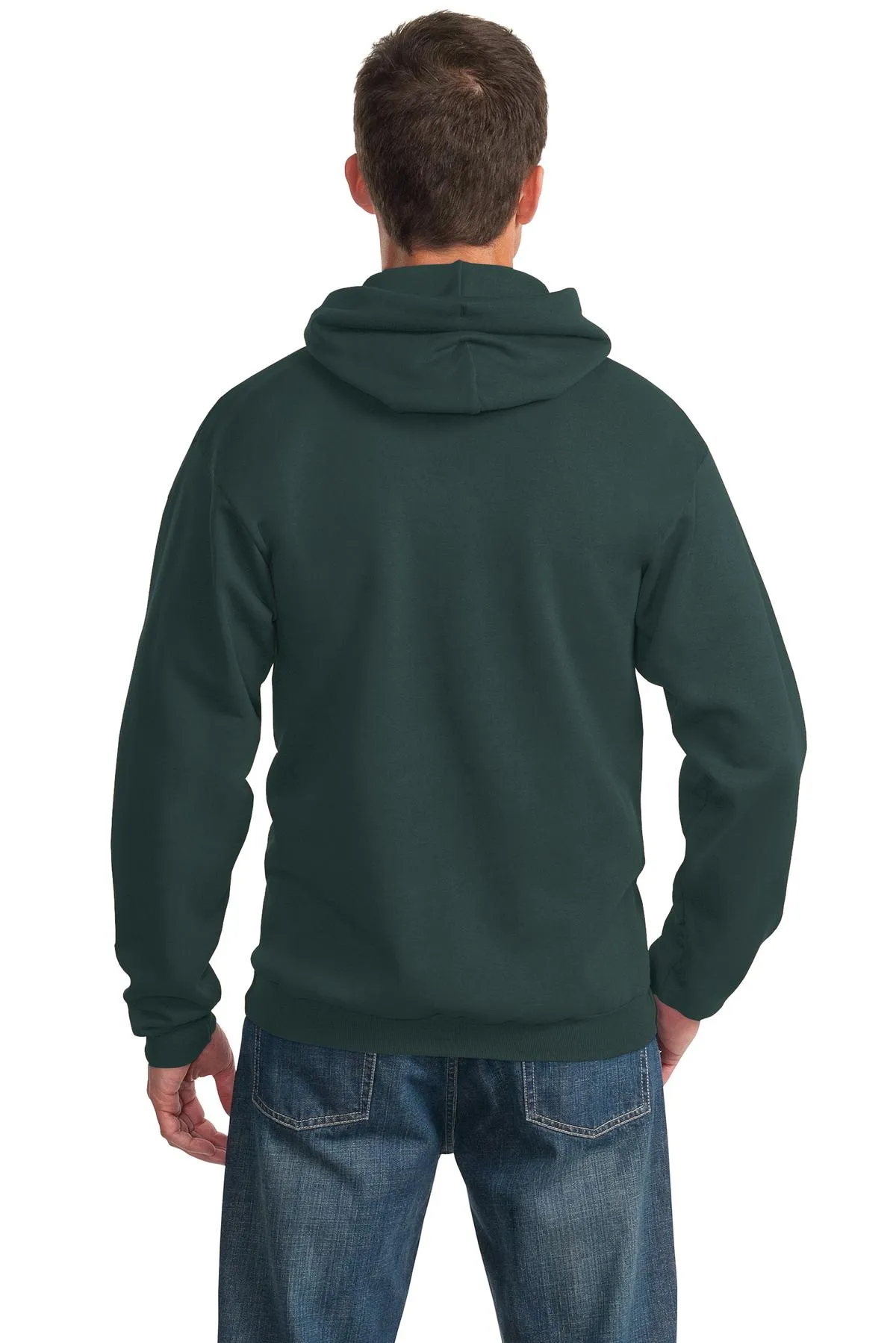 Port & Company -  Men's Essential Fleece Pullover Hooded Sweatshirt PC90H 2of2