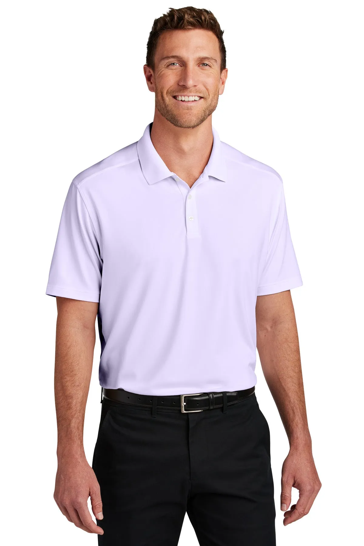 Port Authority Men's City Stretch Flat Knit Polo