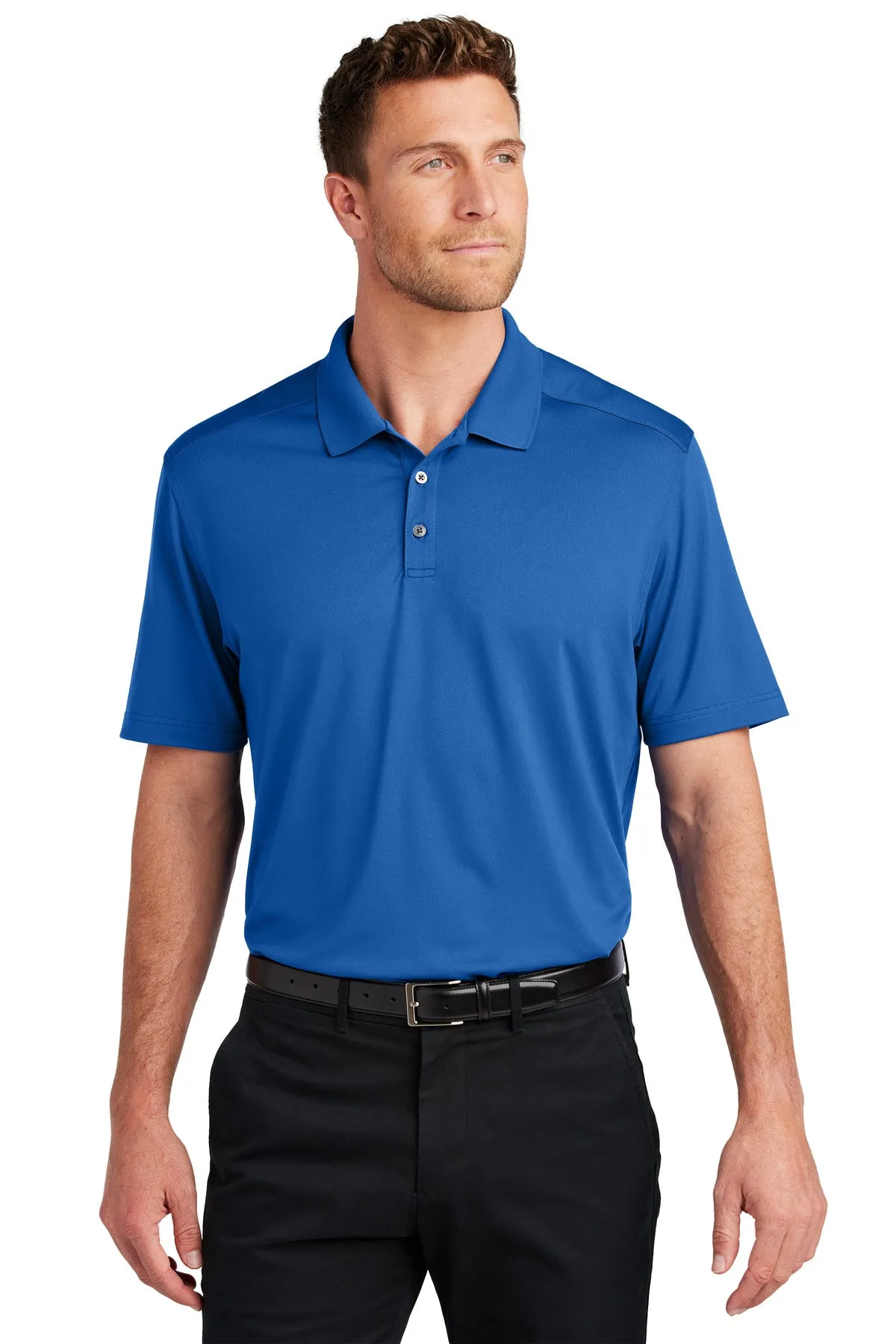 Port Authority Men's City Stretch Flat Knit Polo