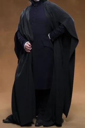 Professor Severus Snape Cosplay Cloak coat shirt wand from Harry Free Shipping for Halloween and Christmas