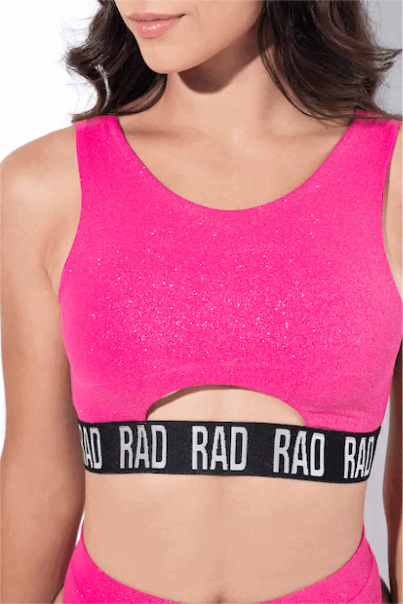 RAD Bahari Top - Fuchsia Glitter