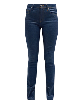 Rae High Rise Skinny Denim (Coated Indigo)