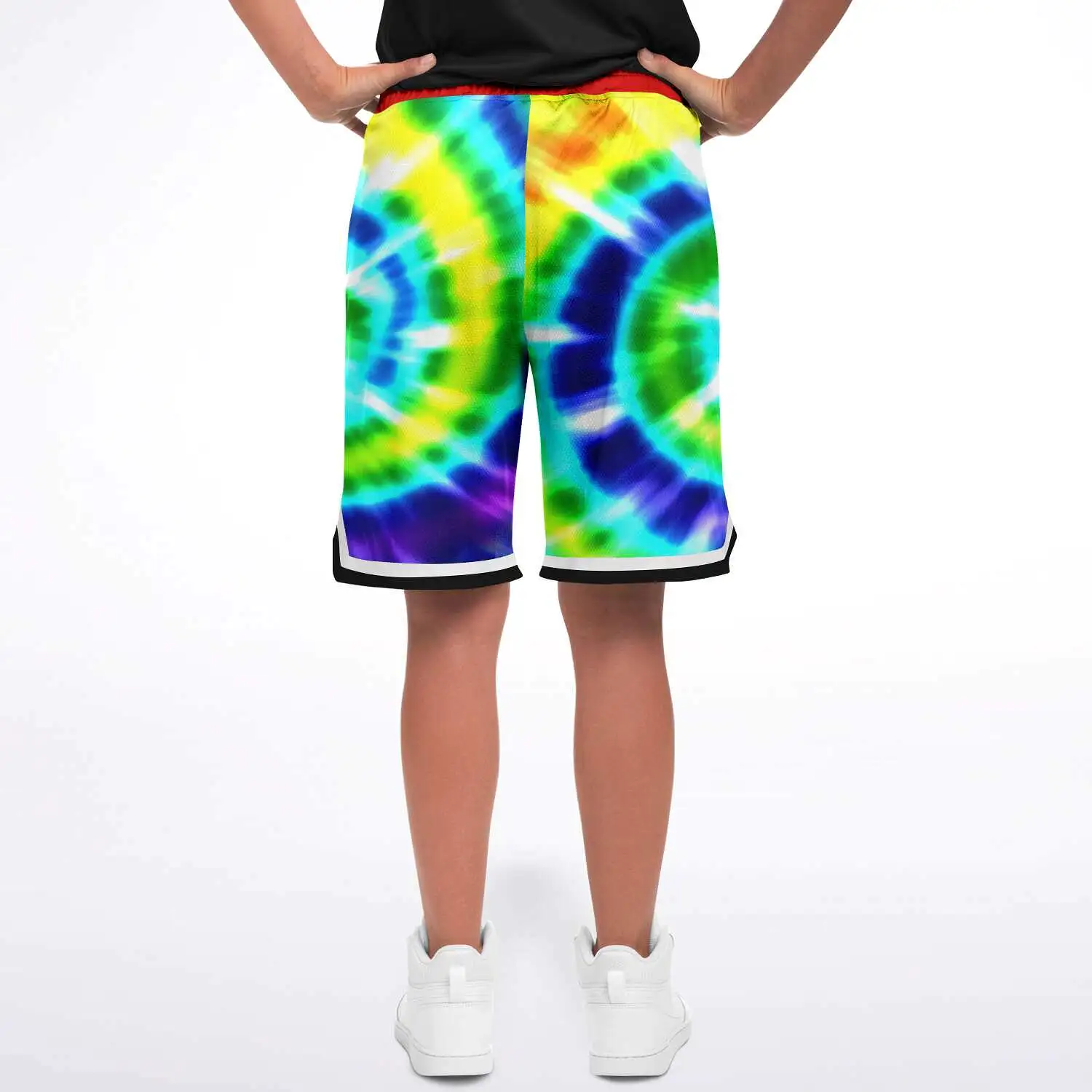 Rainbow Pride Unisex Basketball Shorts