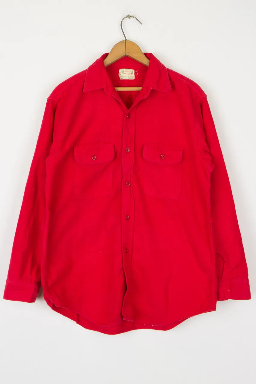 Red Button Up