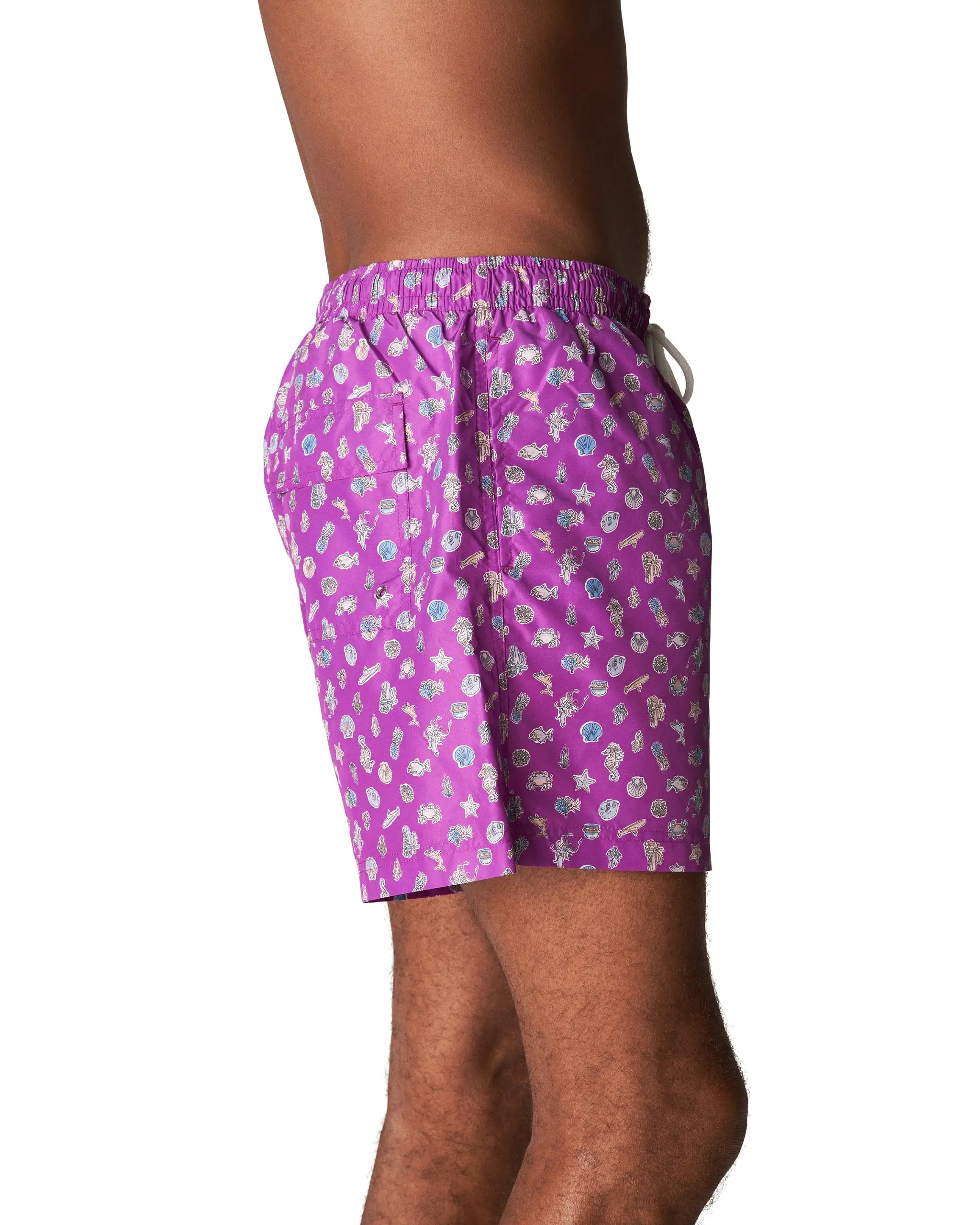 Sea Print Swim Shorts