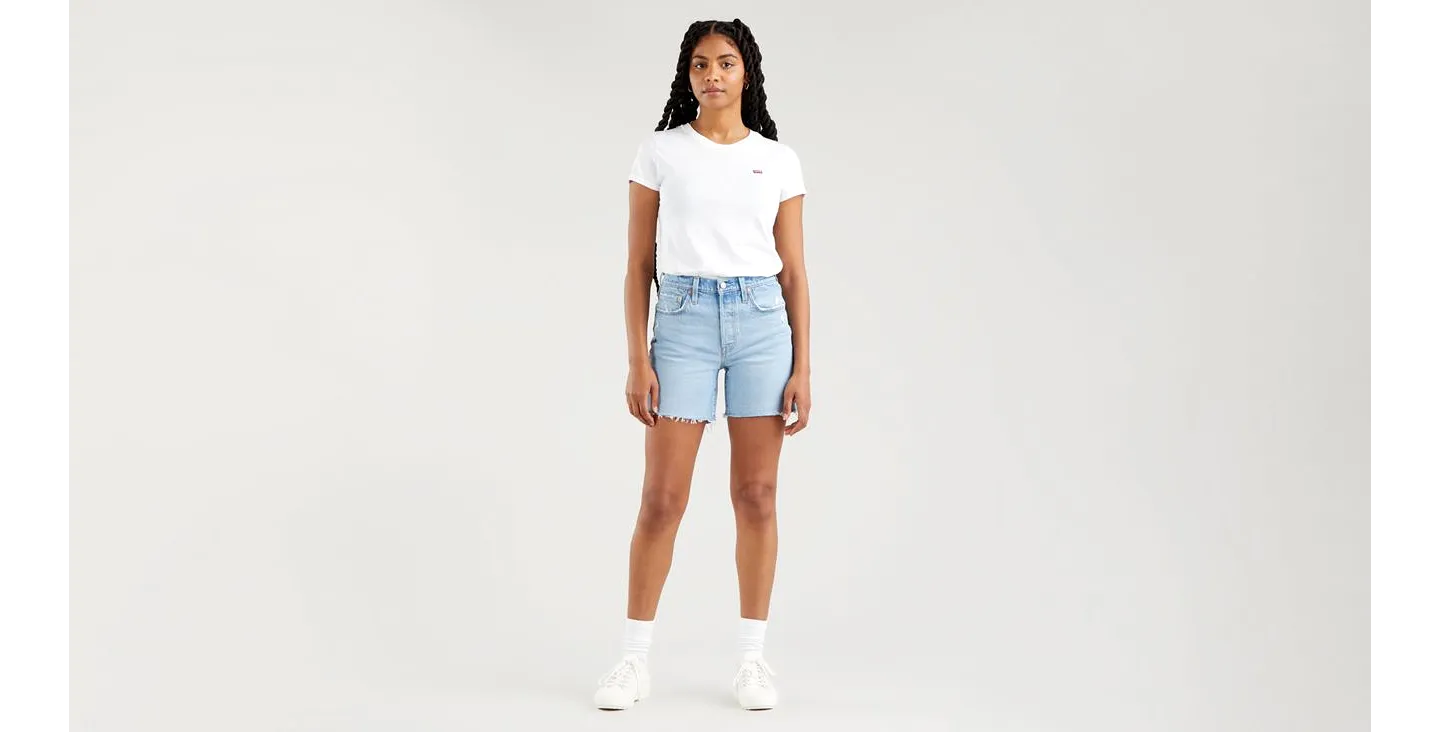 SHORT LEVI'S 501 MI-CUISSE FEMME