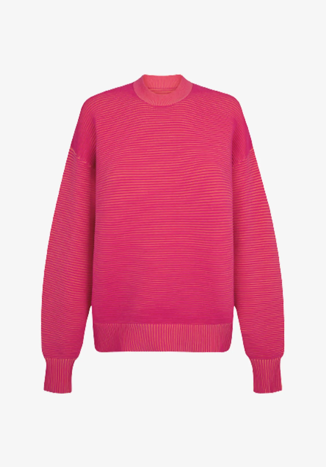 SONNY CREW NECK SWEATER HOT PINK/NEON PINK