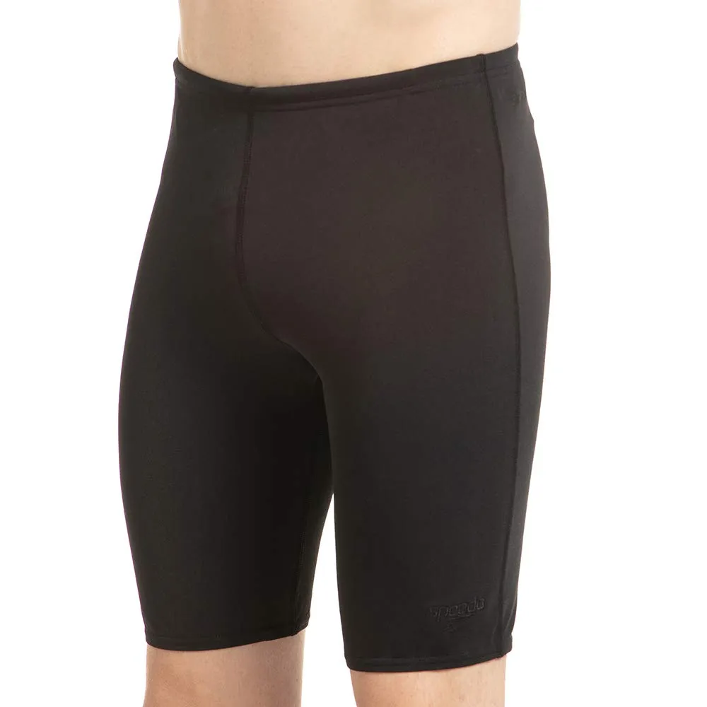 Speedo Men's Essential Endurance+ Jammer (Black)