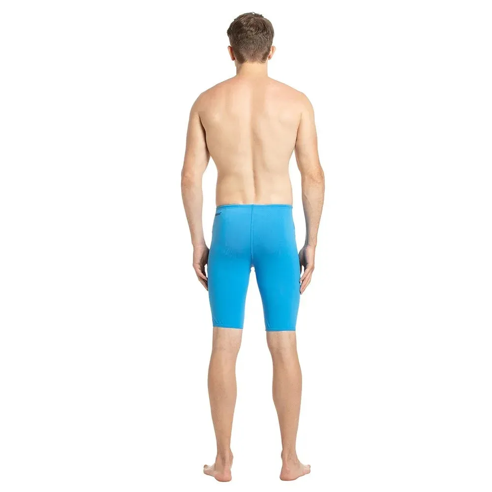 Speedo Men's Essential Endurance+ Jammer (Fresh Water/True Navy)