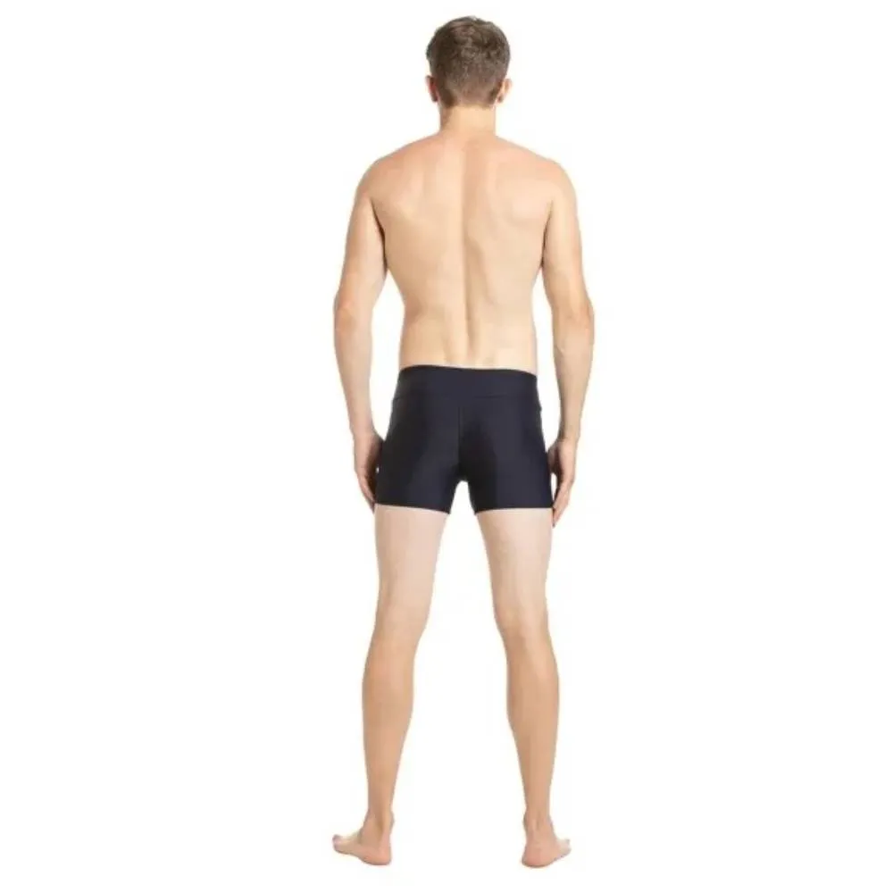 Speedo Men's Essential Houston Aquashort (True Navy/Green Glow)