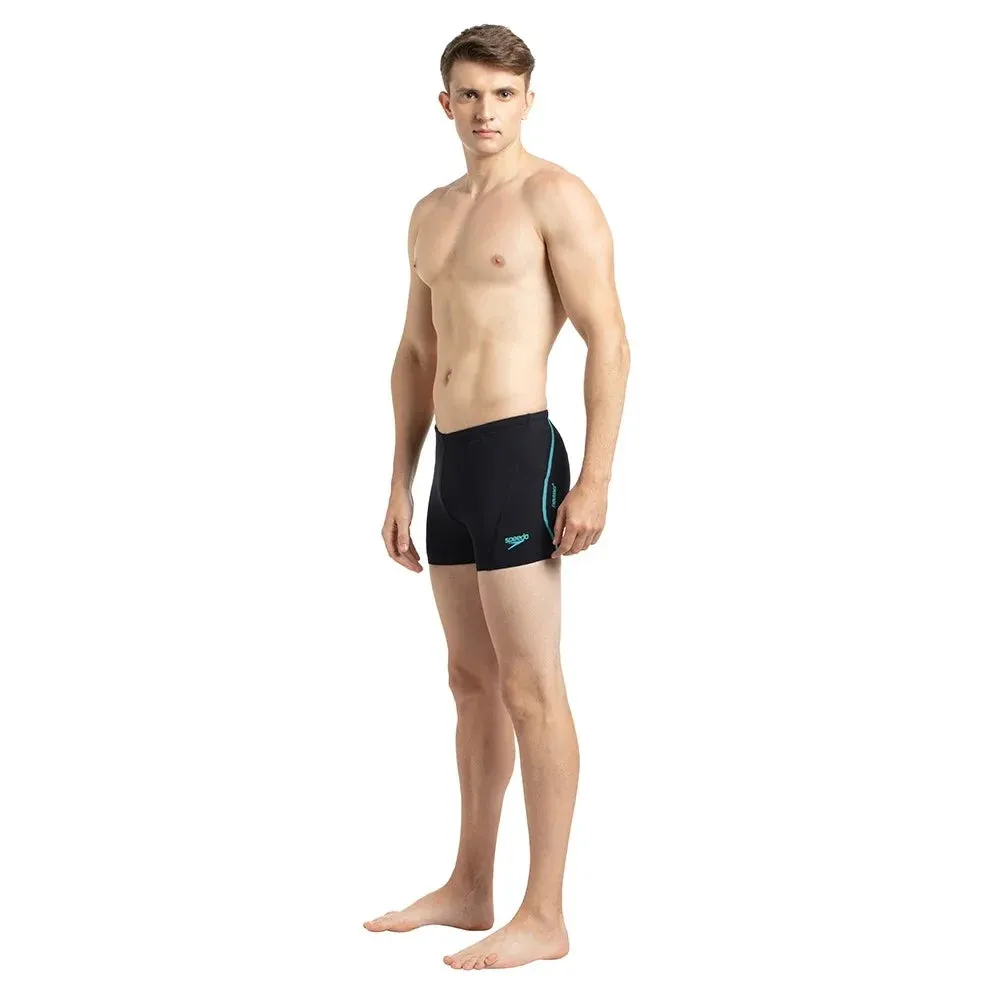 Speedo Men's Essential Splice Aquashort (True Navy/Pool)