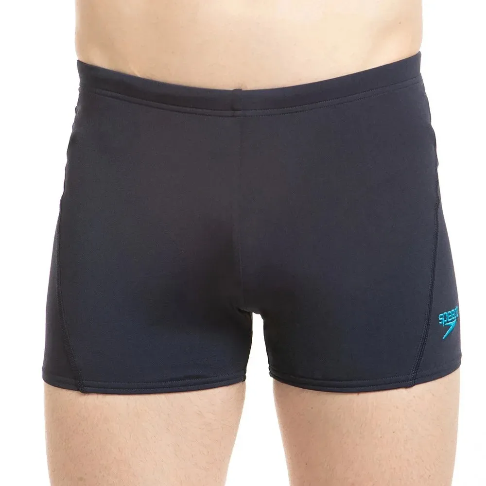 Speedo Men's Essential Splice Aquashort (True Navy/Pool)